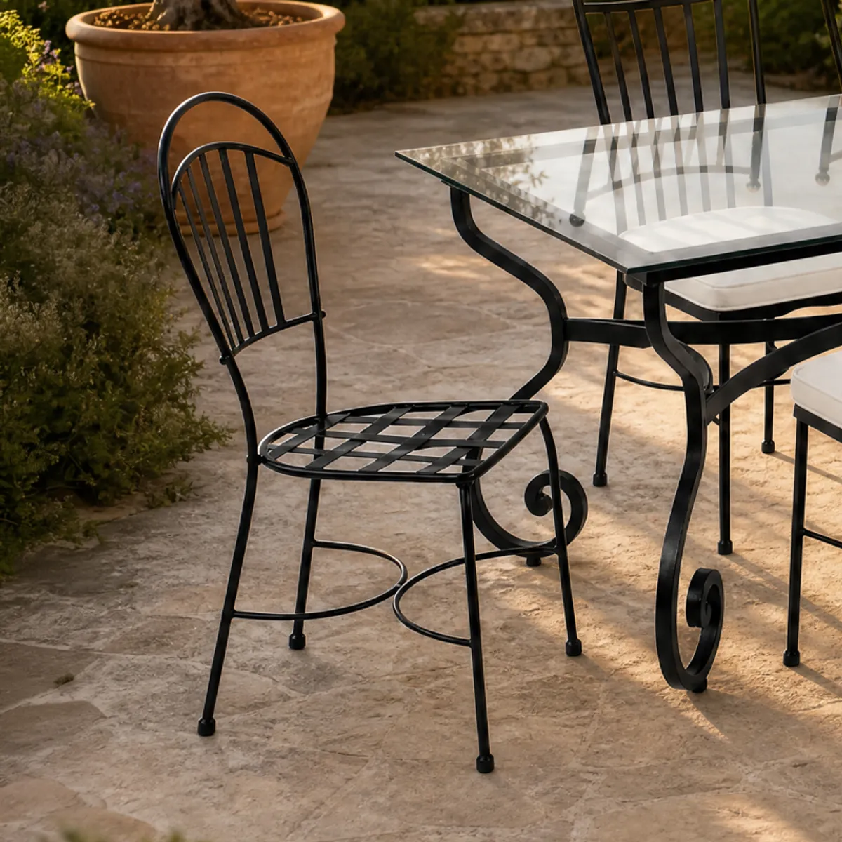 Ibiza - Chaise de jardin en métal