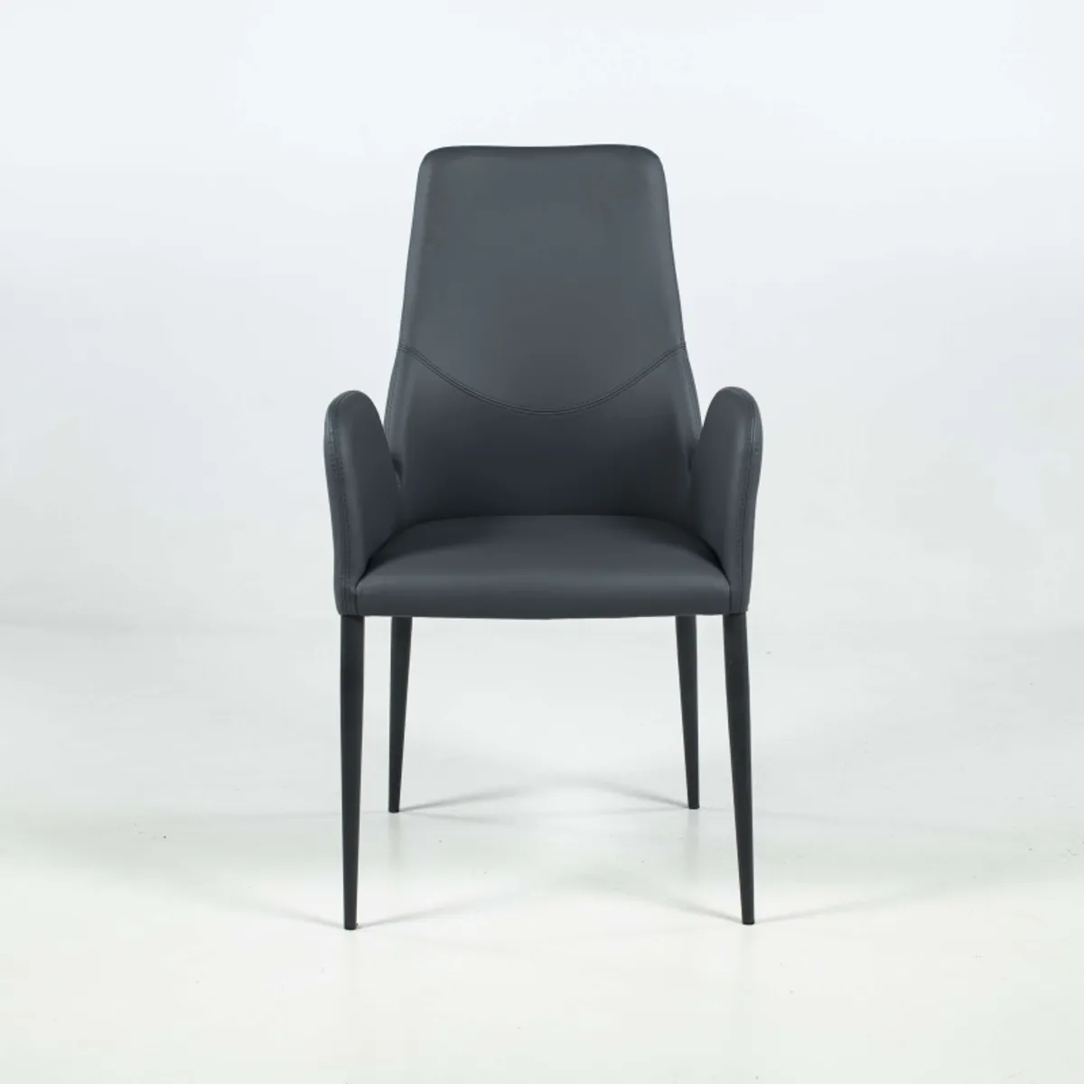 Bridge Mathilde - Fauteuil moderne en synthétique et métal fabriqué en Italie — vue 3