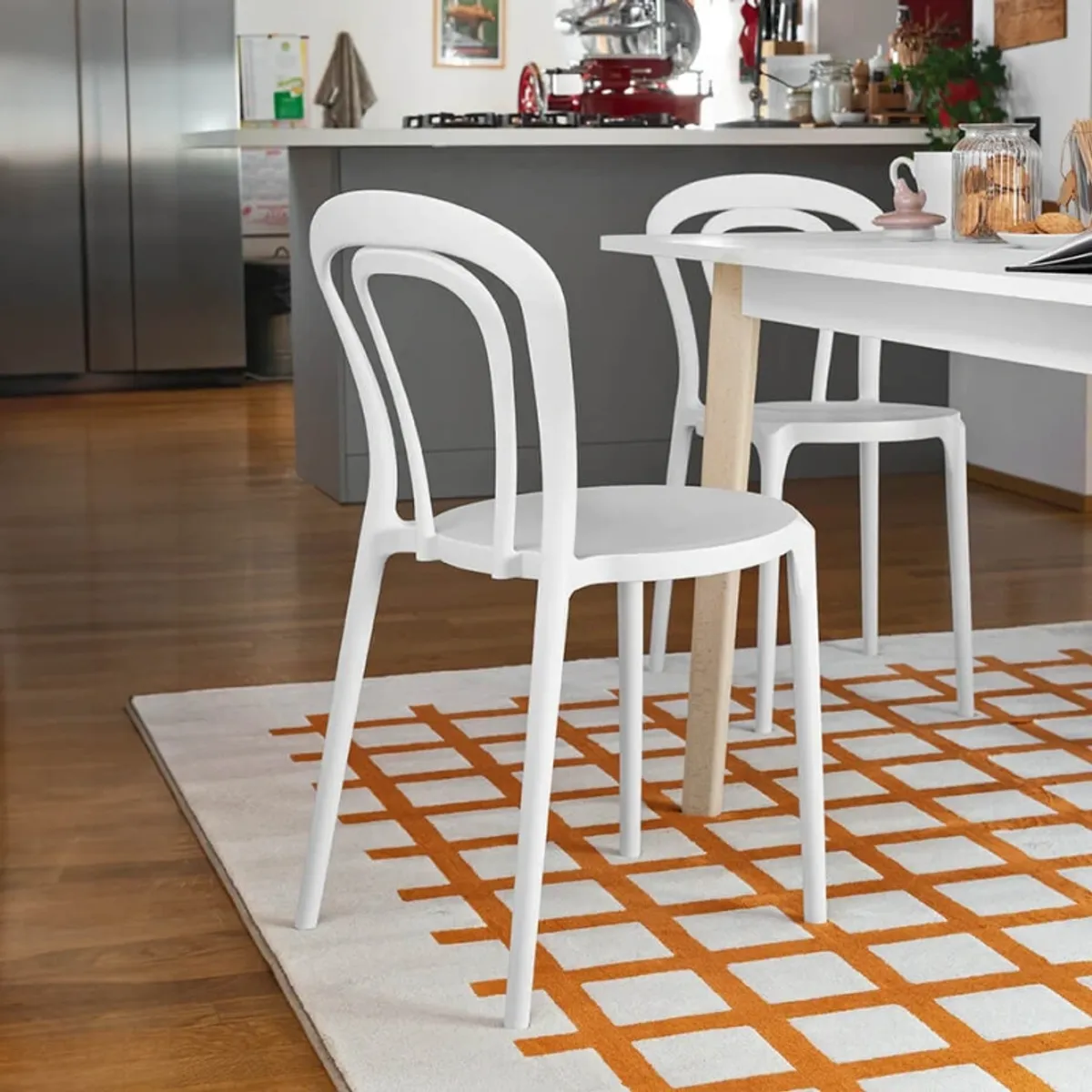 Caffè Connubia® - Chaise bistrot en polypropylène