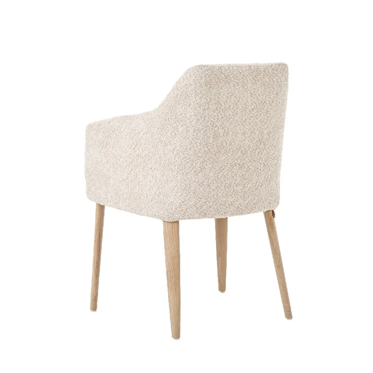 Saga Mobitec® - Fauteuil confortable en tissu et pieds en bois — vue 5