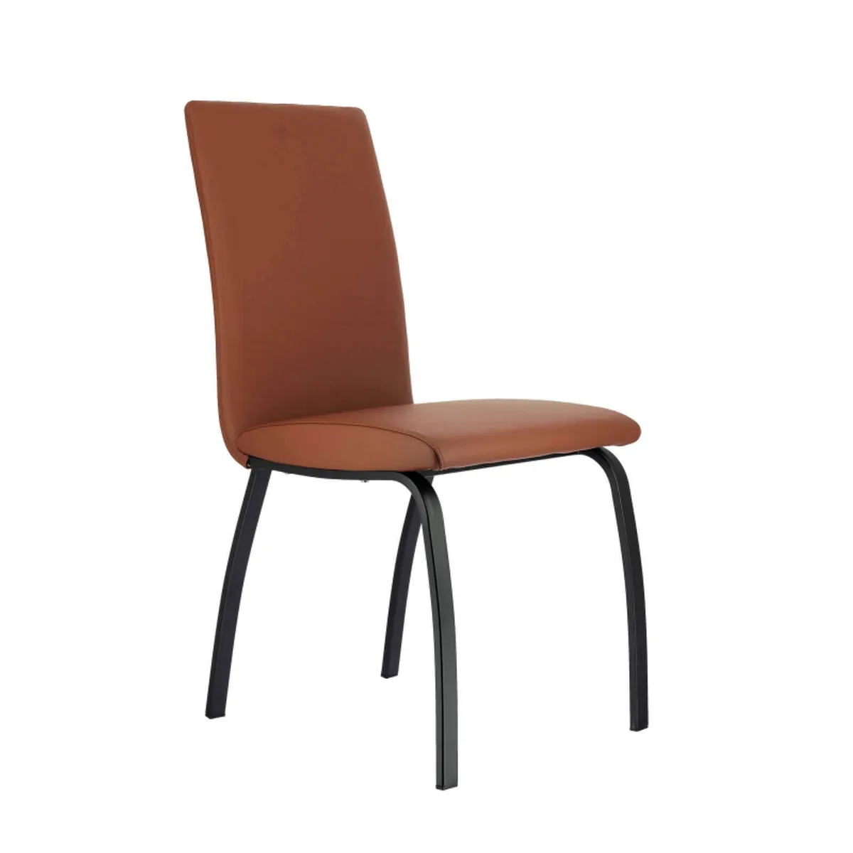 Darcy - Chaise de salle à manger rembourrée avec pieds en métal — vue 5