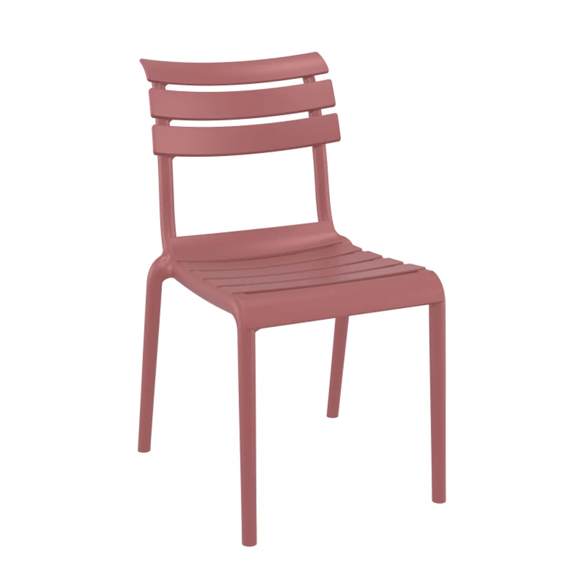 Helen - Chaise moderne empilable en polypropylène
