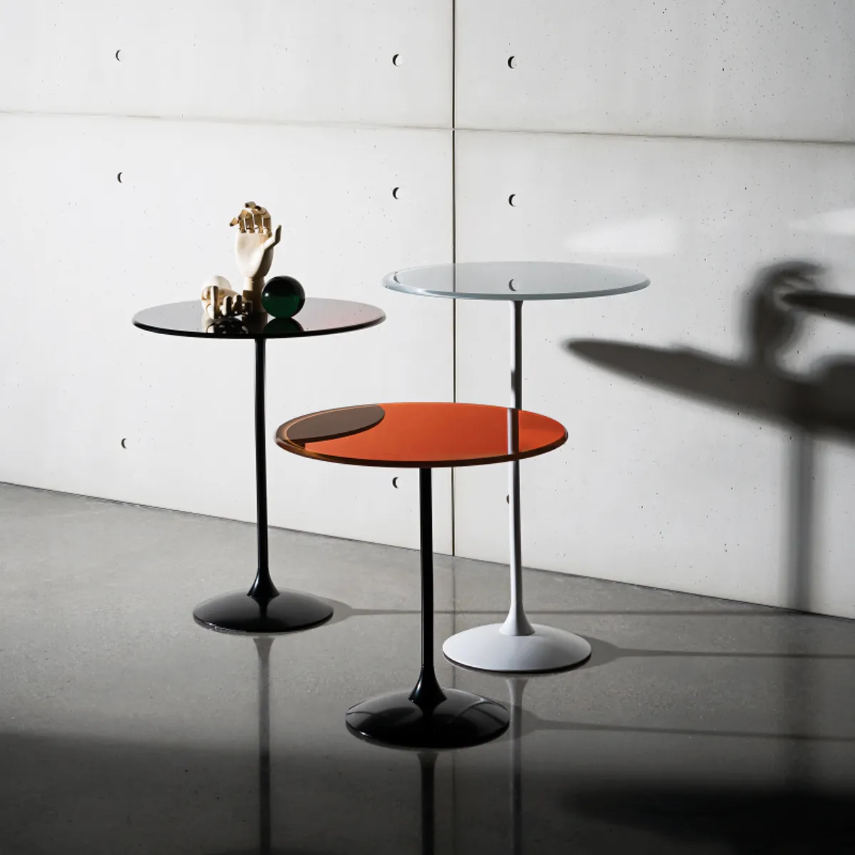 Tulip - Table guéridon en verre — vue 3