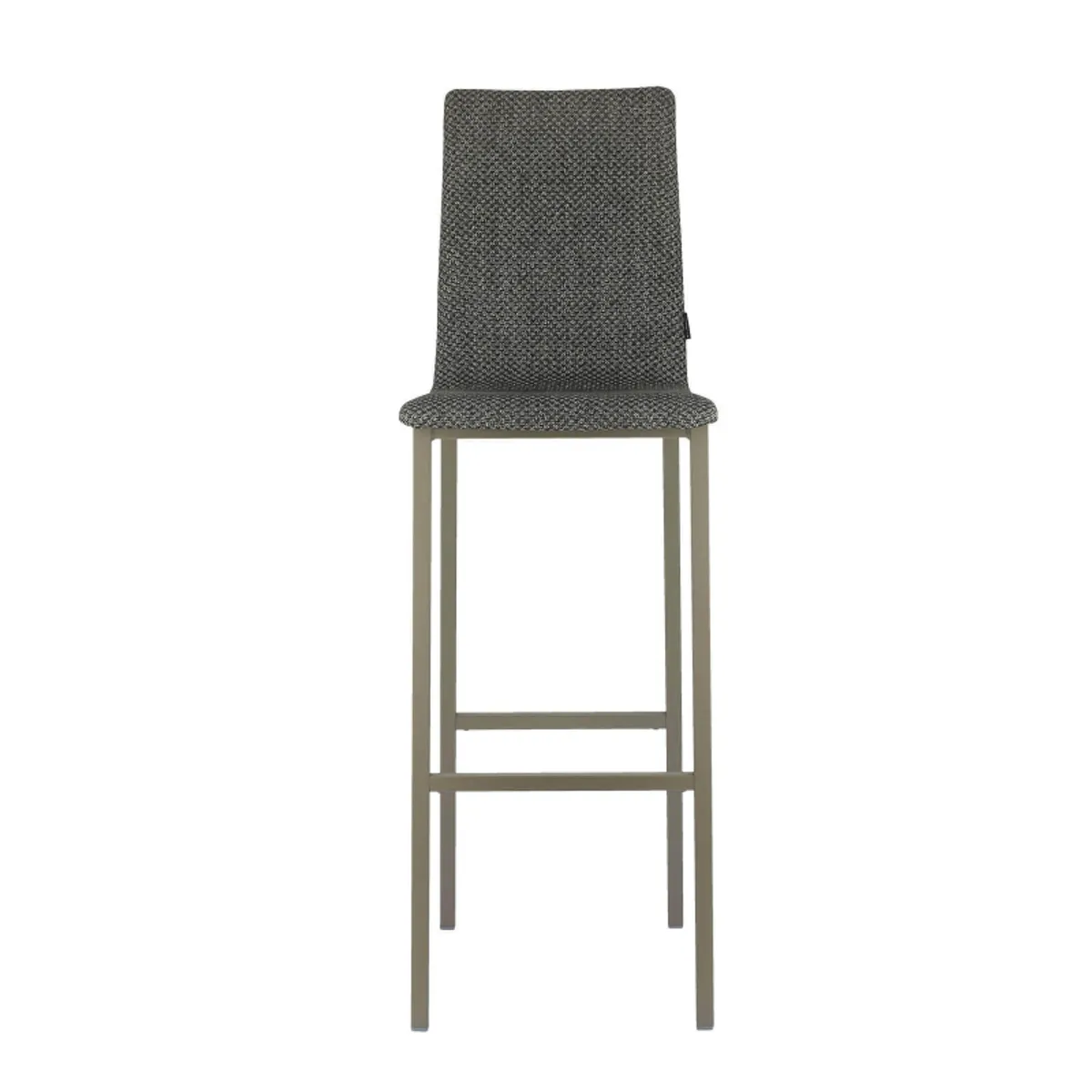 Koko Mobliberica® - Tabouret de bar dossier haut en tissu — vue 3