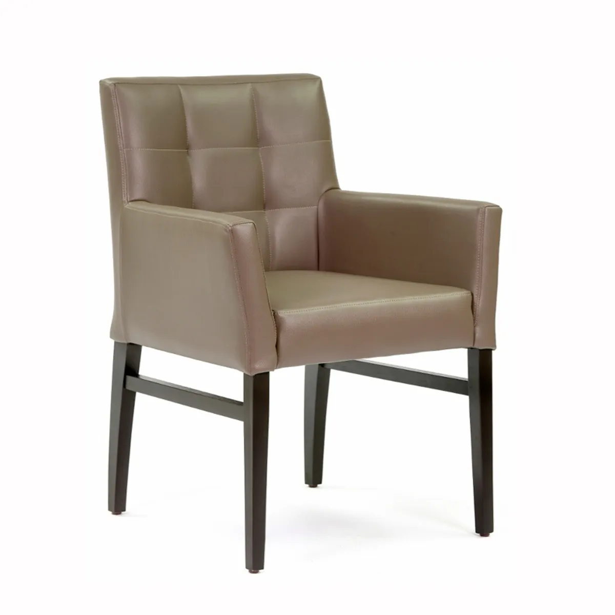 Matiz 4 - Fauteuil contemporain en synthétique et bois