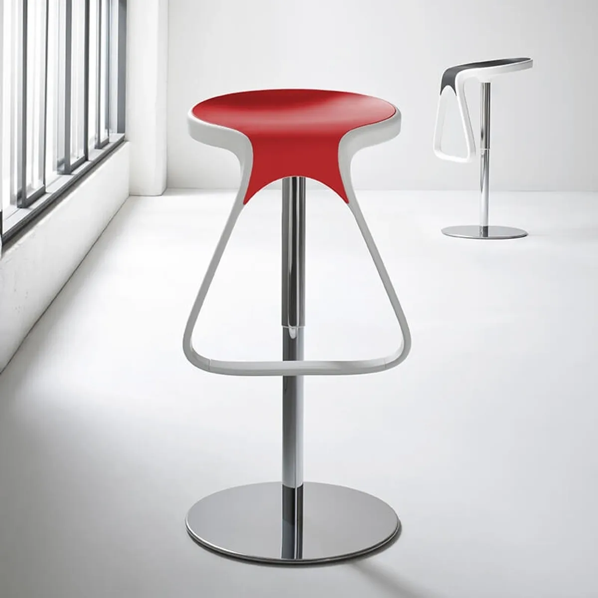 Octo - Tabouret design italien pivotant