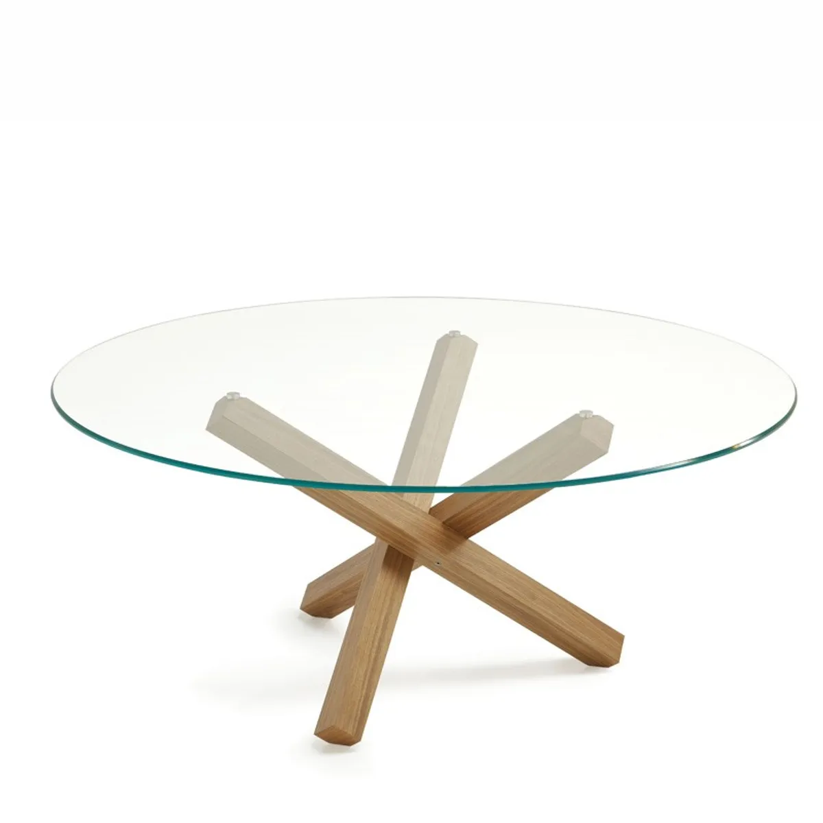 Aikido Sovet® - Table en verre design ronde — vue 3