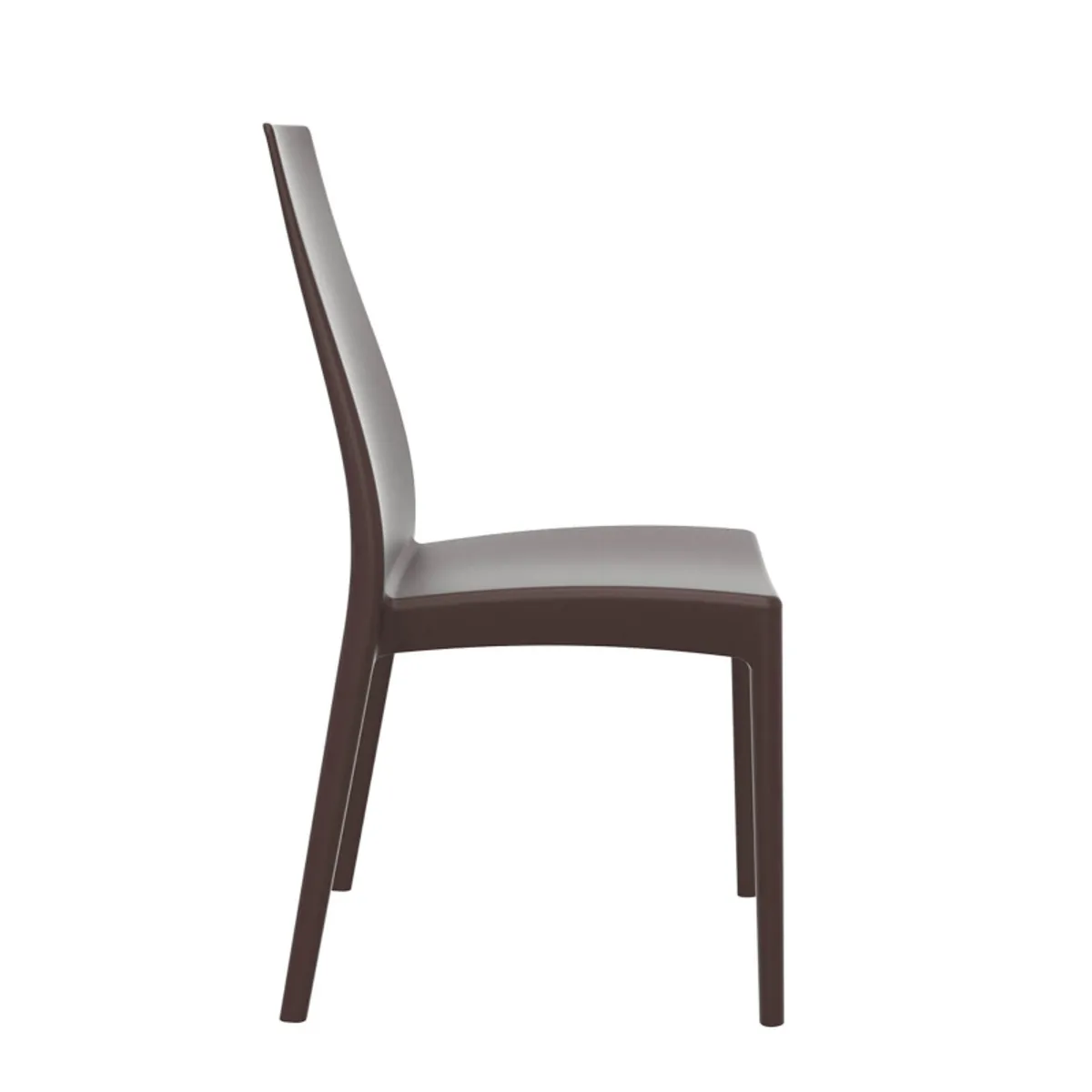 Miranda - Chaise empilable en polypropylène — vue 5