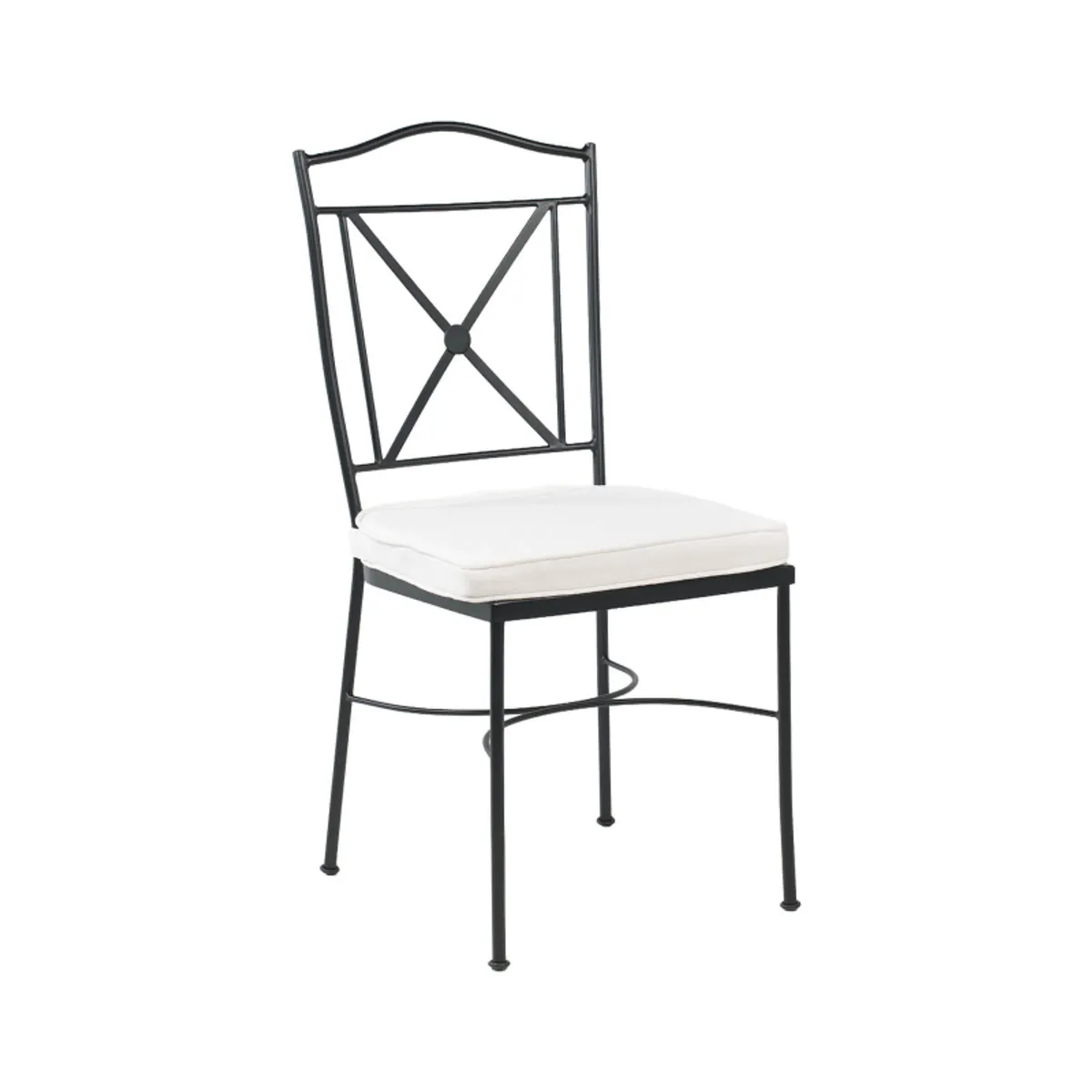 Pisa - Chaise de jardin provençale en acier — vue 5
