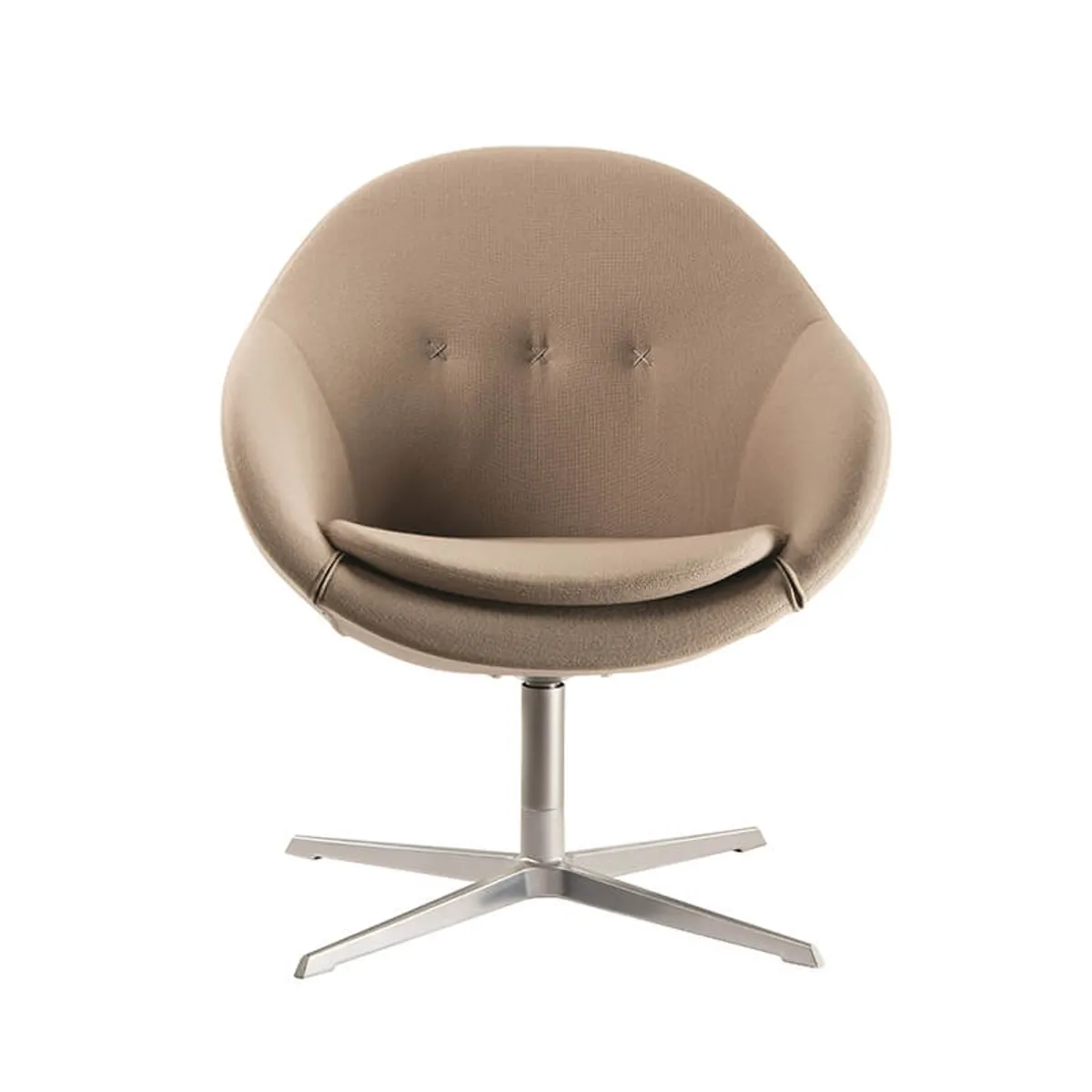 Kokon club Varier® - Fauteuil pivotant confortable en tissu design — vue 5