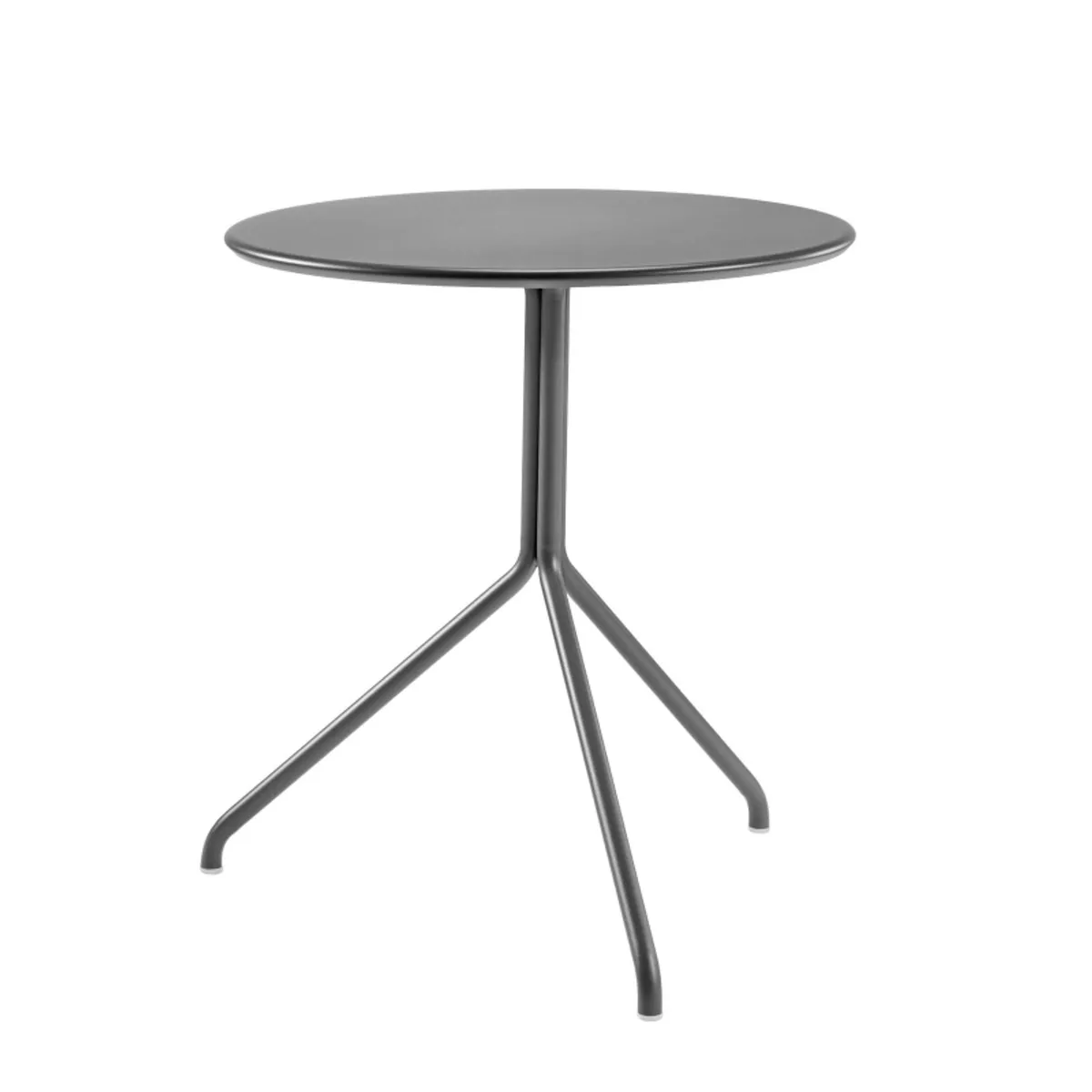 Lol - Petite table ronde italienne en métal plateau composite — vue 3