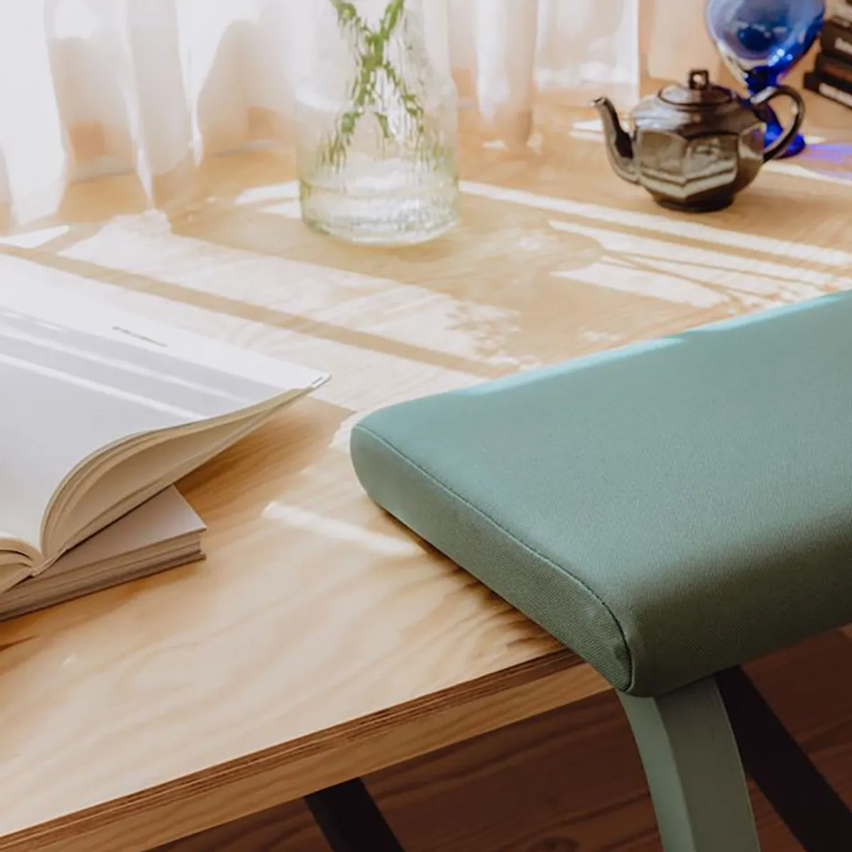 Variable Monochrome Varier® - Chaise de bureau ergonomique à bascule en tissu — vue 5