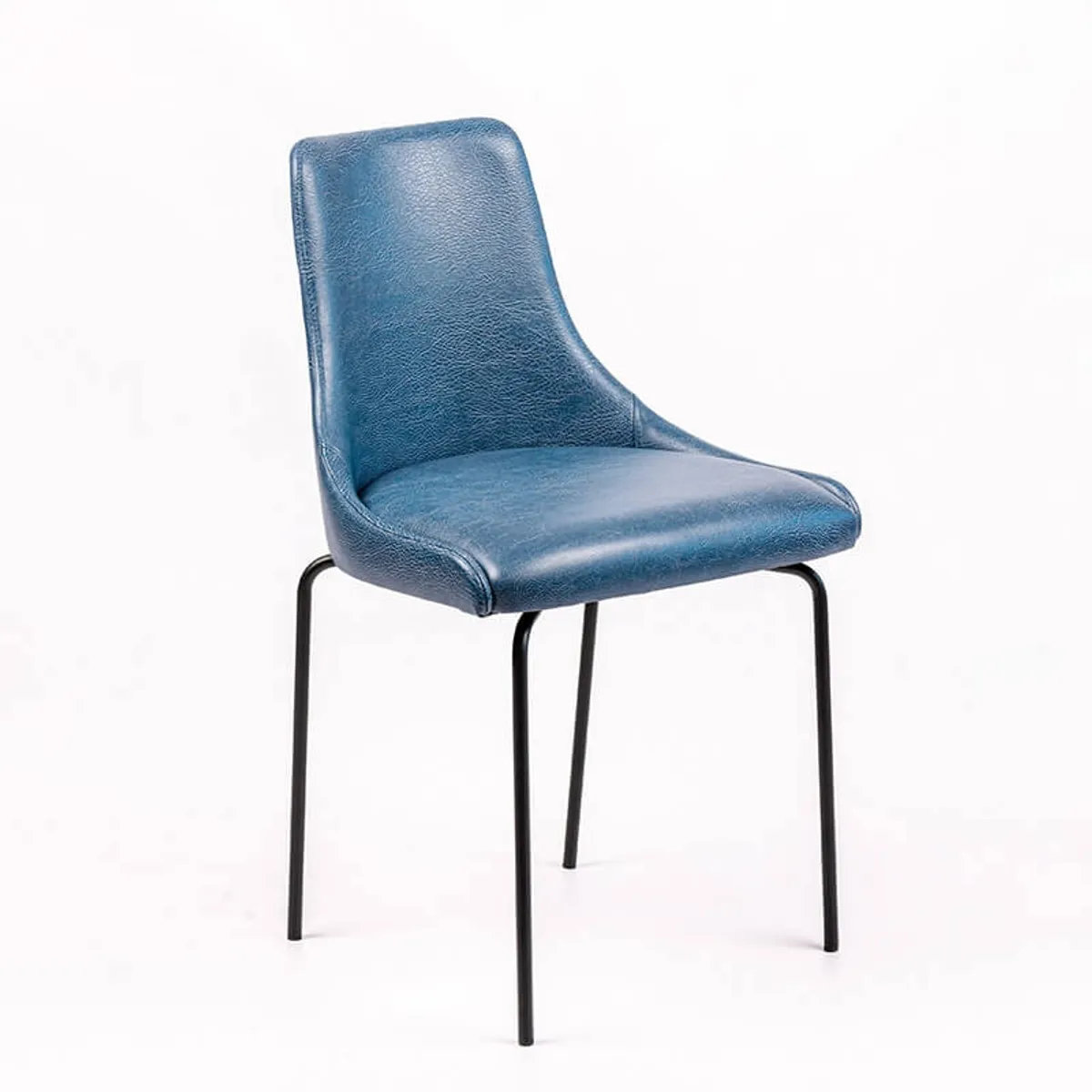 Lars - Chaise confortable avec pieds en métal