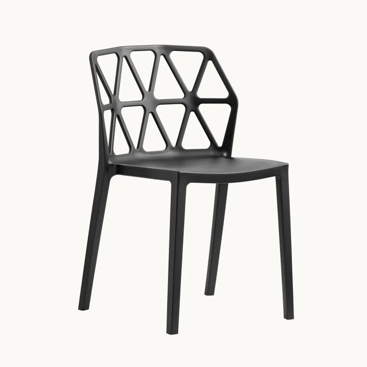 Alchemia Connubia® - Chaise de jardin design empilable en polypropylène