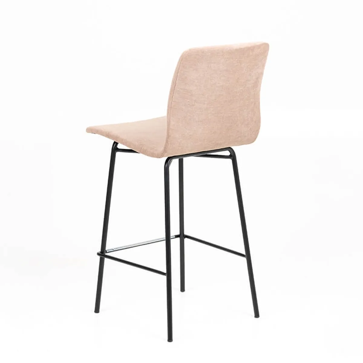 Amelie - Tabouret snack contemporain en tissu — vue 5