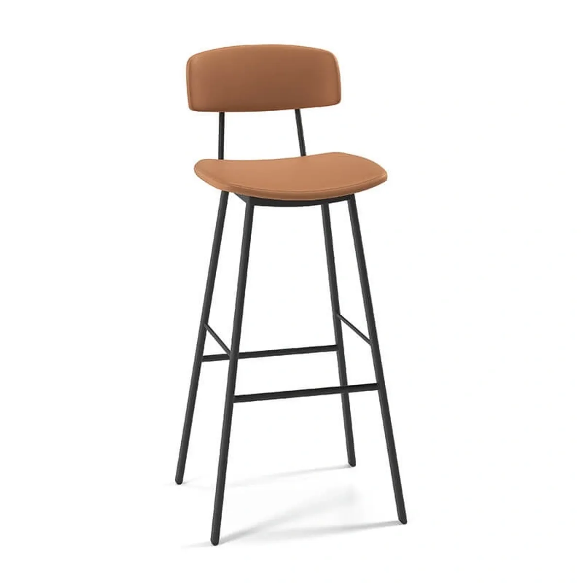 Amica - Tabouret hauteur bar moderne en simili