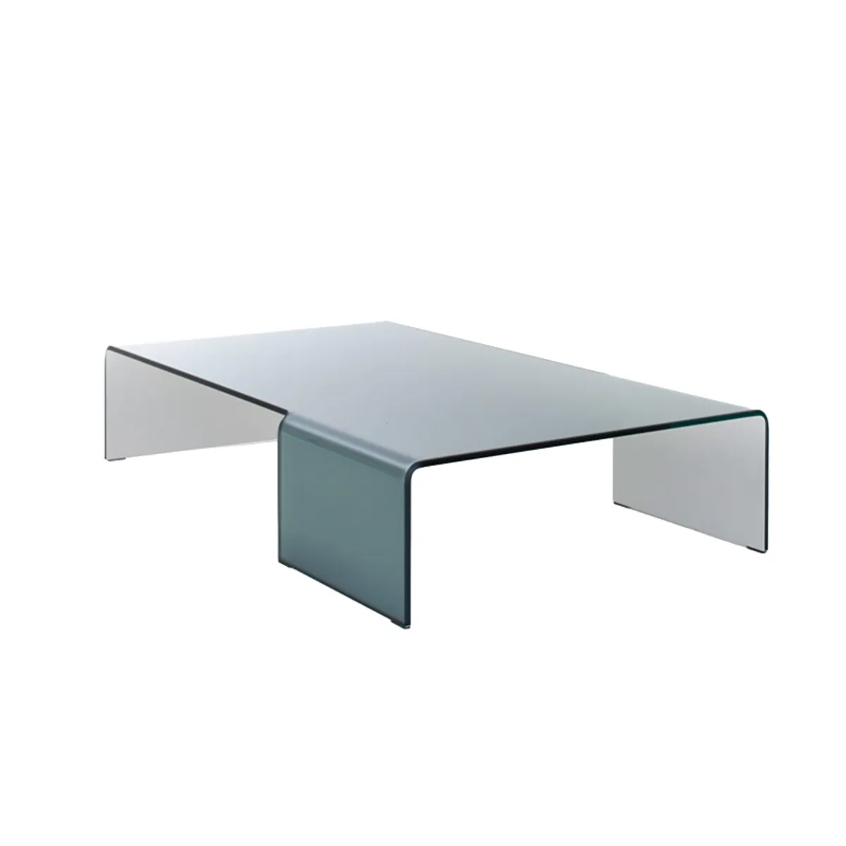Spider Sovet® - Table basse design rectangulaire en verre — vue 3