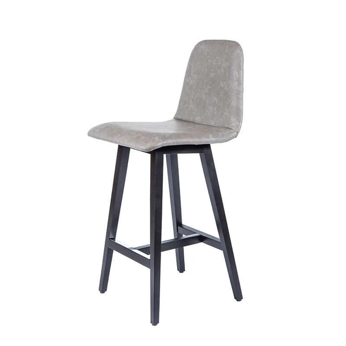 BarPandora diamant - Tabouret snack scandinave avec pieds en bois — vue 3