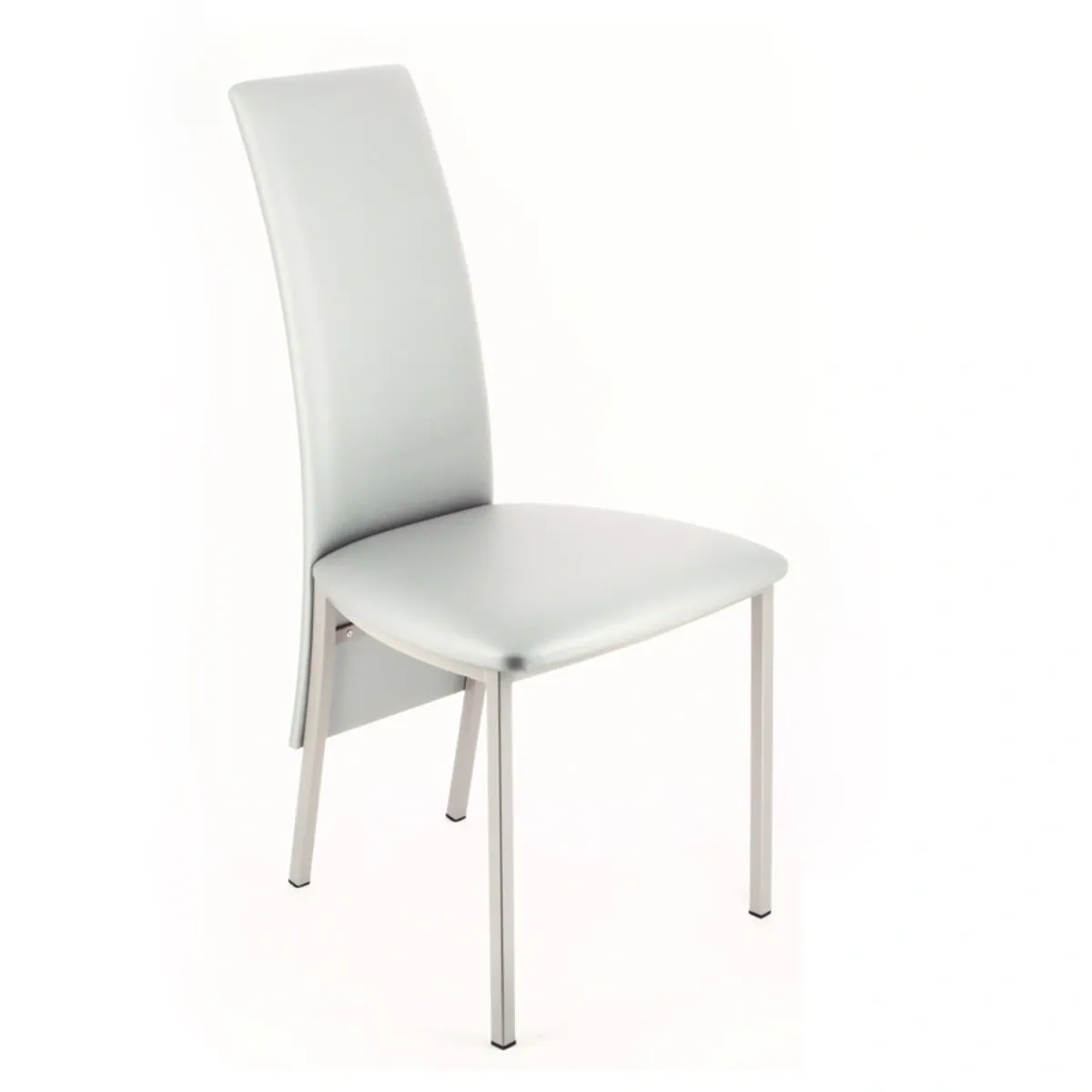 Elyn - Chaise contemporaine de salle à manger en simili