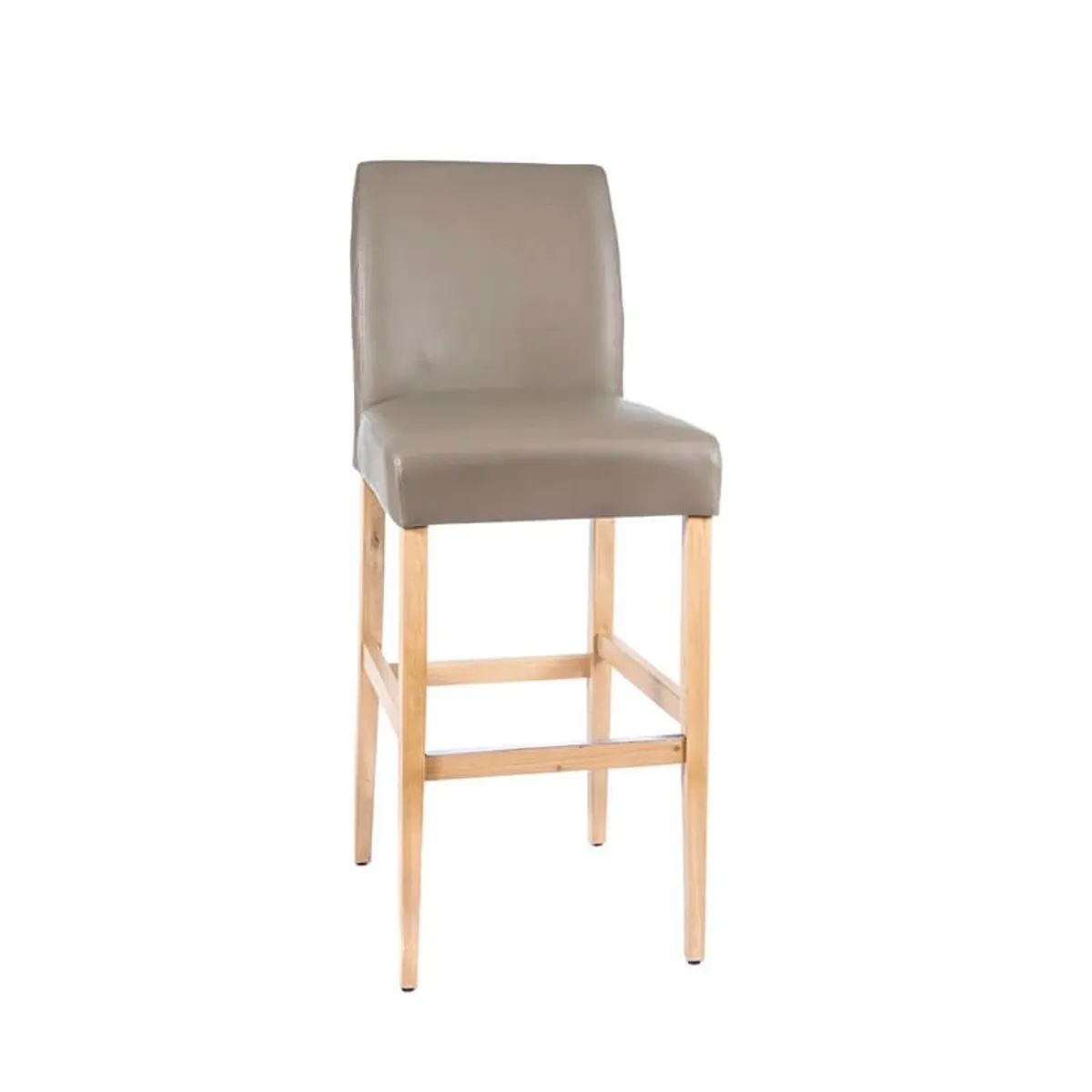 BarFritz diamant - Tabouret de bar matelassé sur le dos du dossier style contemporain