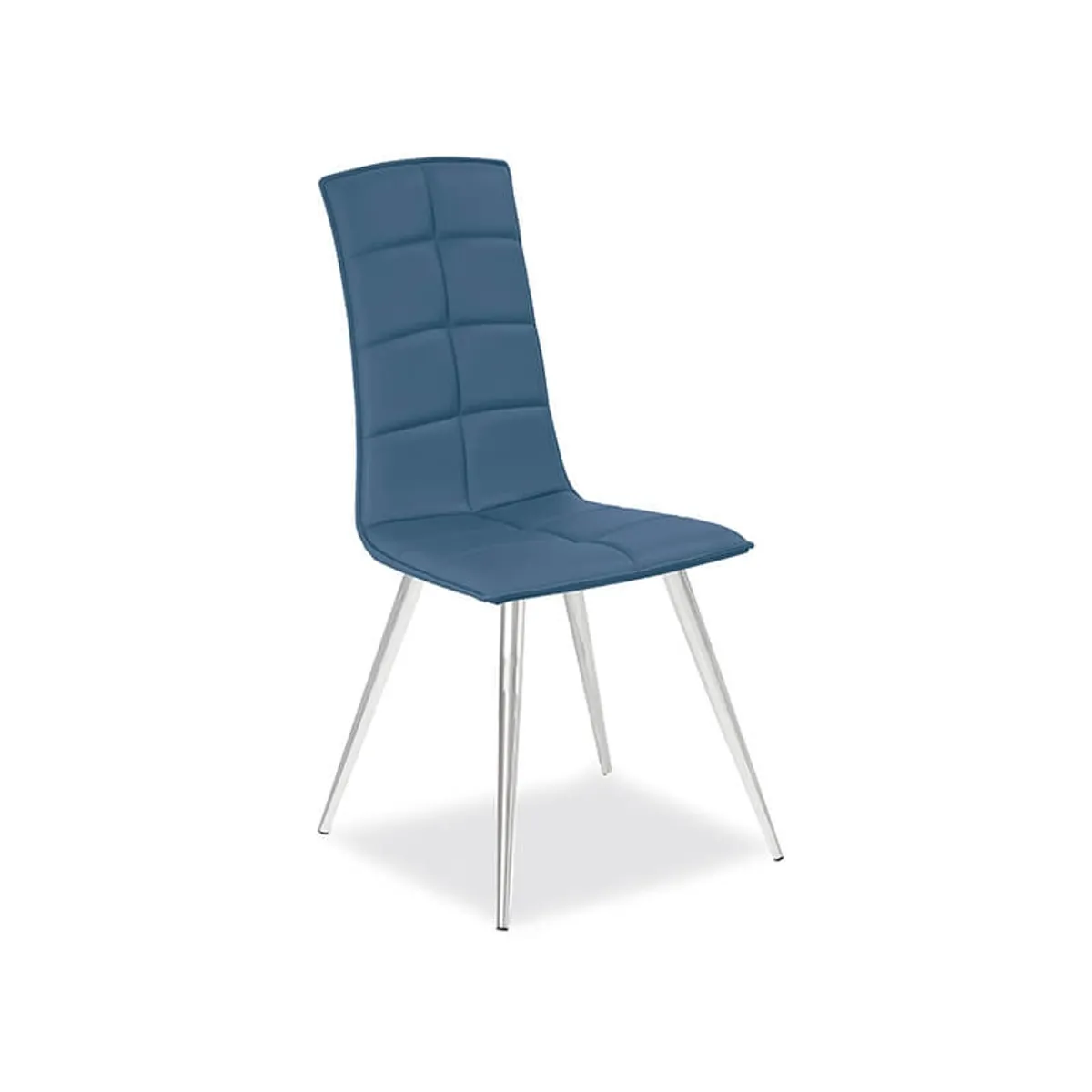 Oregon - Chaise matelassée italienne avec pieds en métal — vue 3