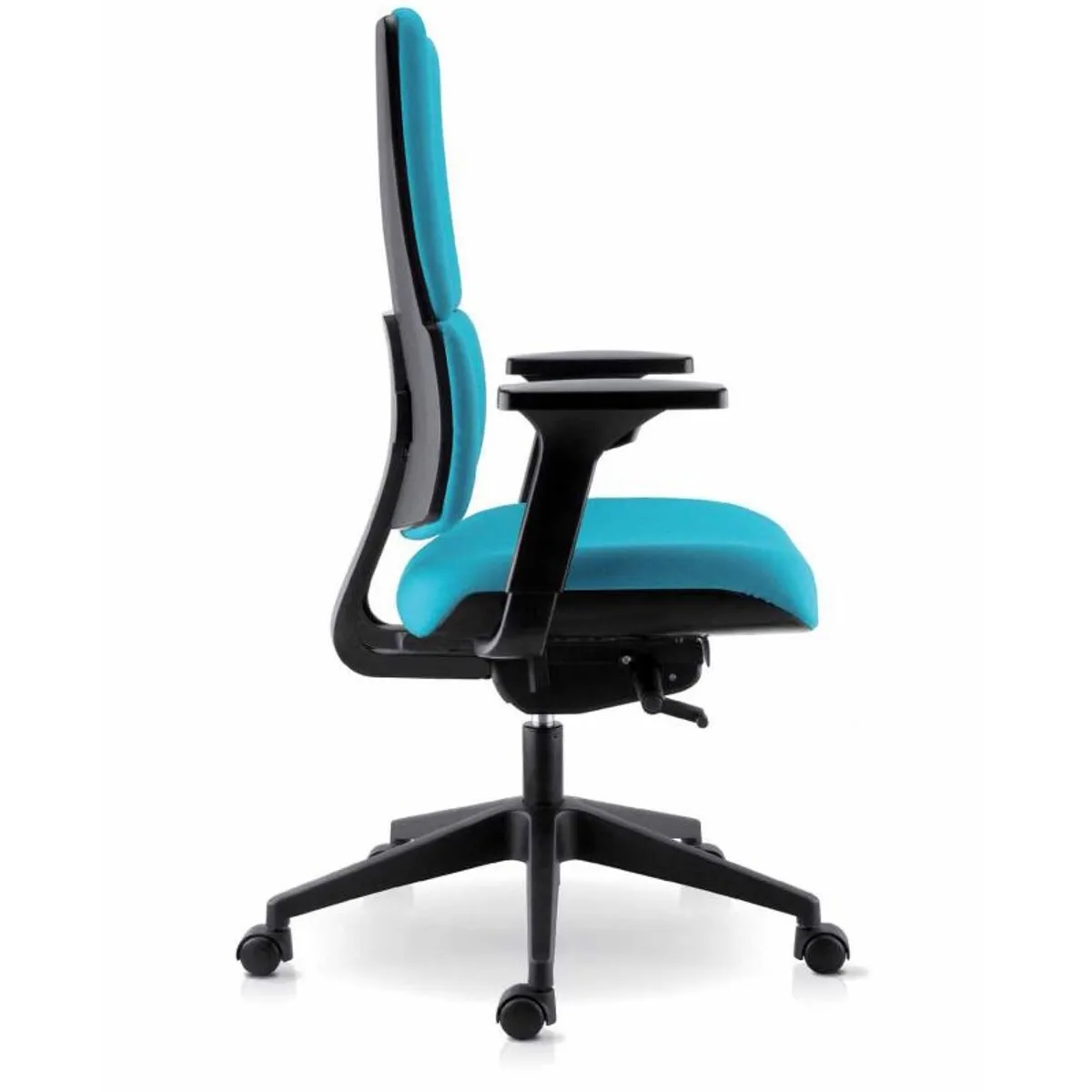 Wi max - Chaise de bureau en tissu avec roulettes — vue 4