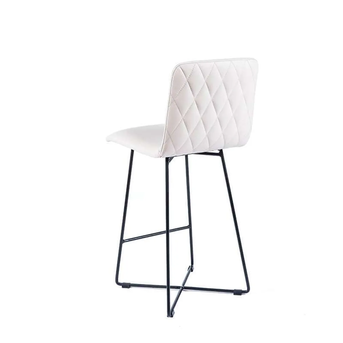 BarPlaza diamant - Tabouret snack style scandinave avec pieds design en métal — vue 4