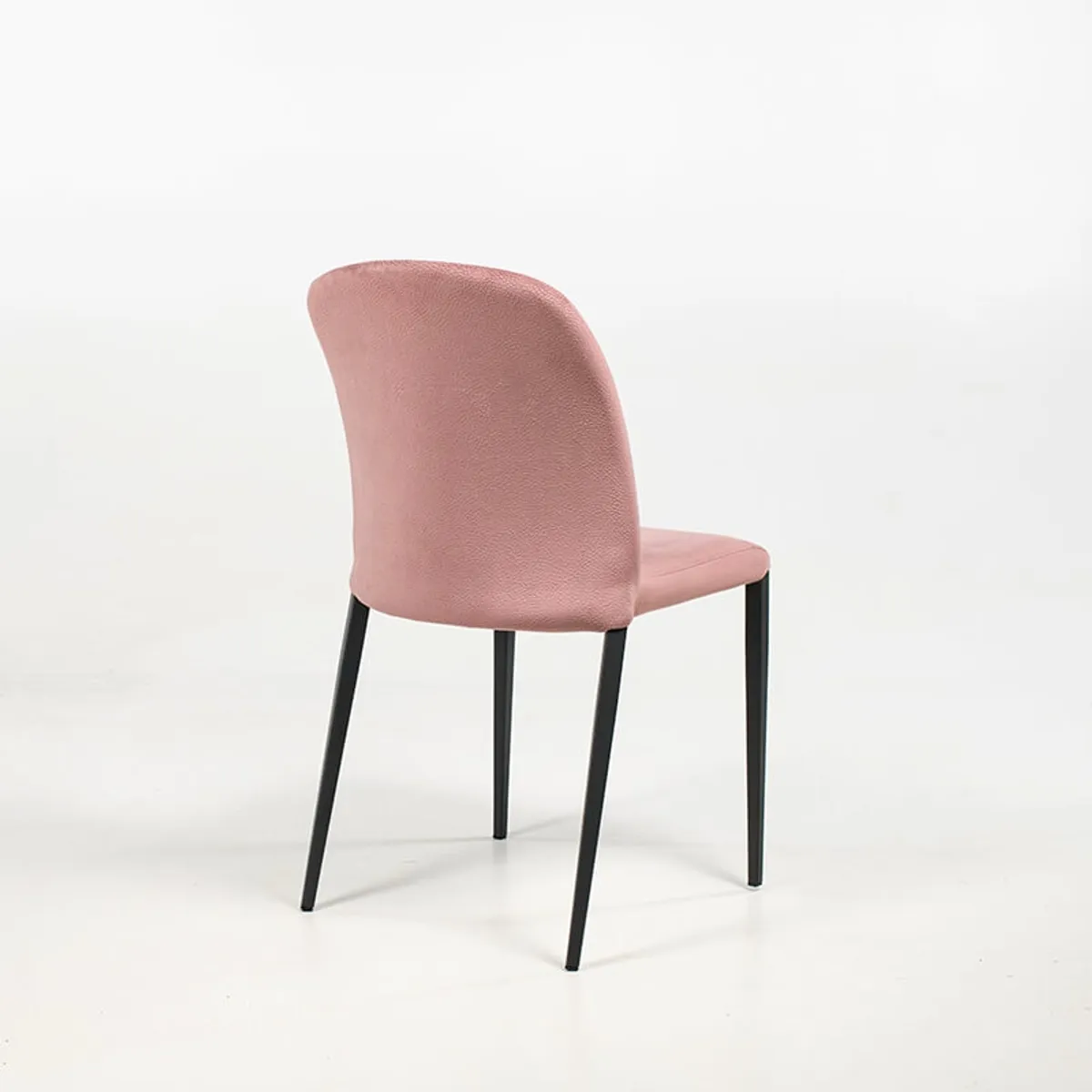 Julie - Chaise en tissu italienne avec pieds en métal — vue 5
