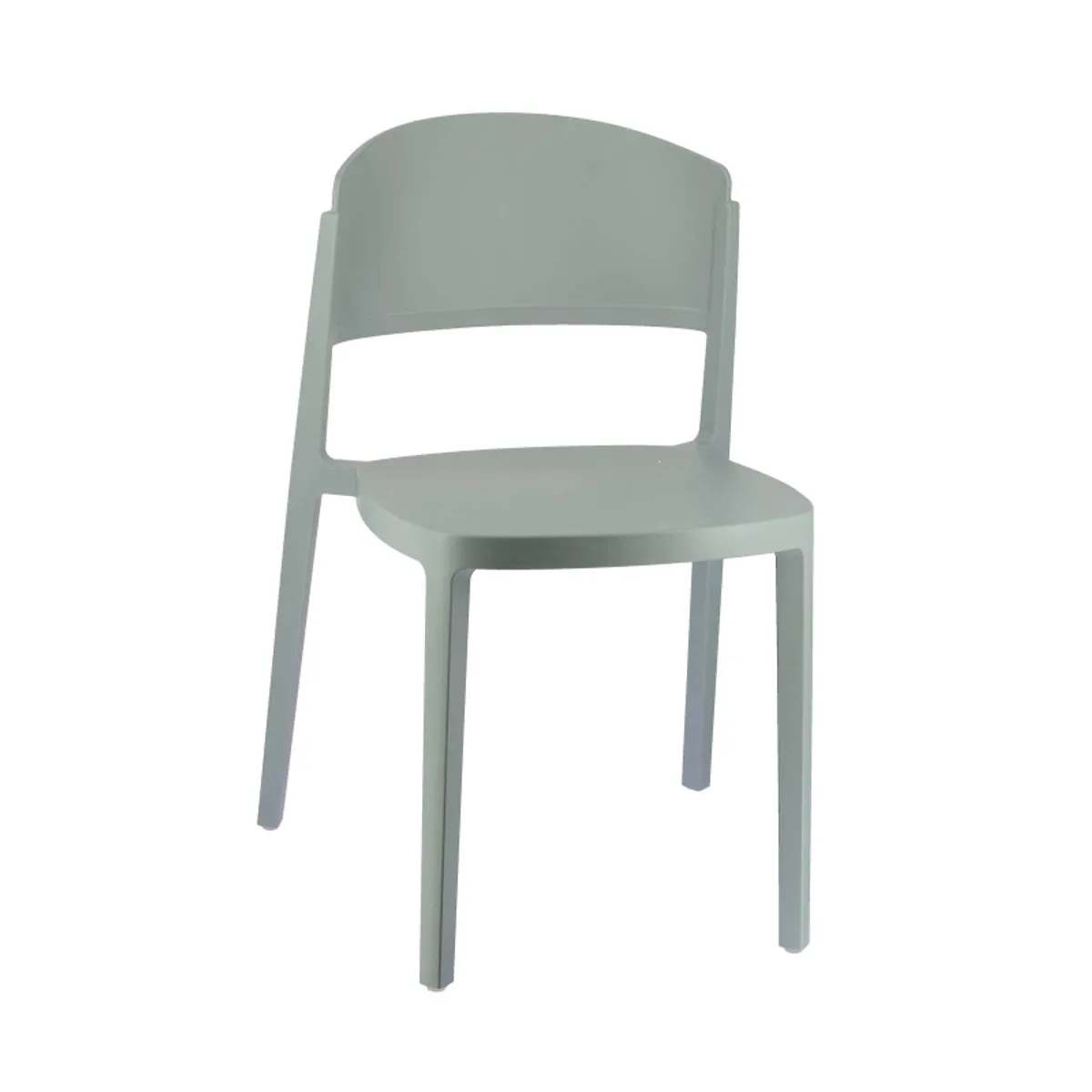 Abuela - Chaise de terrasse moderne empilable en technopolymère — vue 3