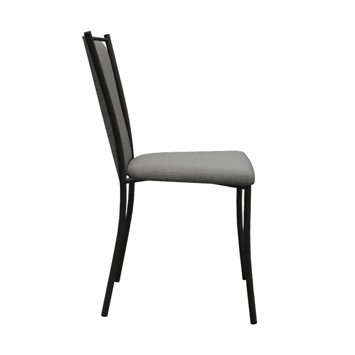 Reina - Chaise en tissu de style contemporain fabriquée en Belgique — vue 5