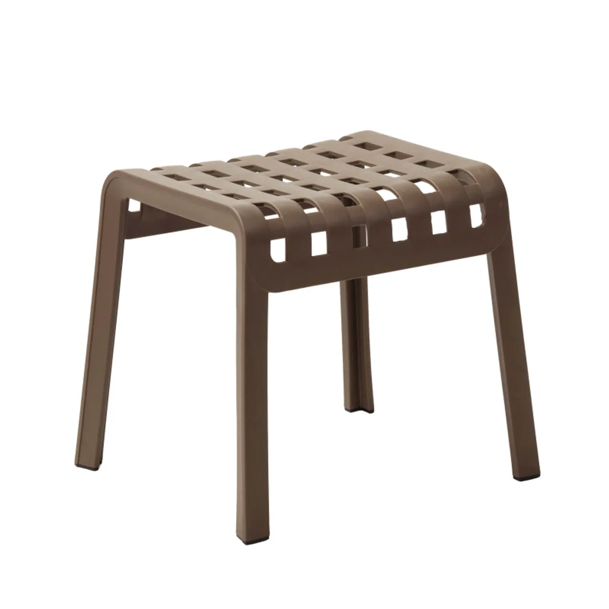 Poggio - Tabouret bas design empilable en polypropylène — vue 5