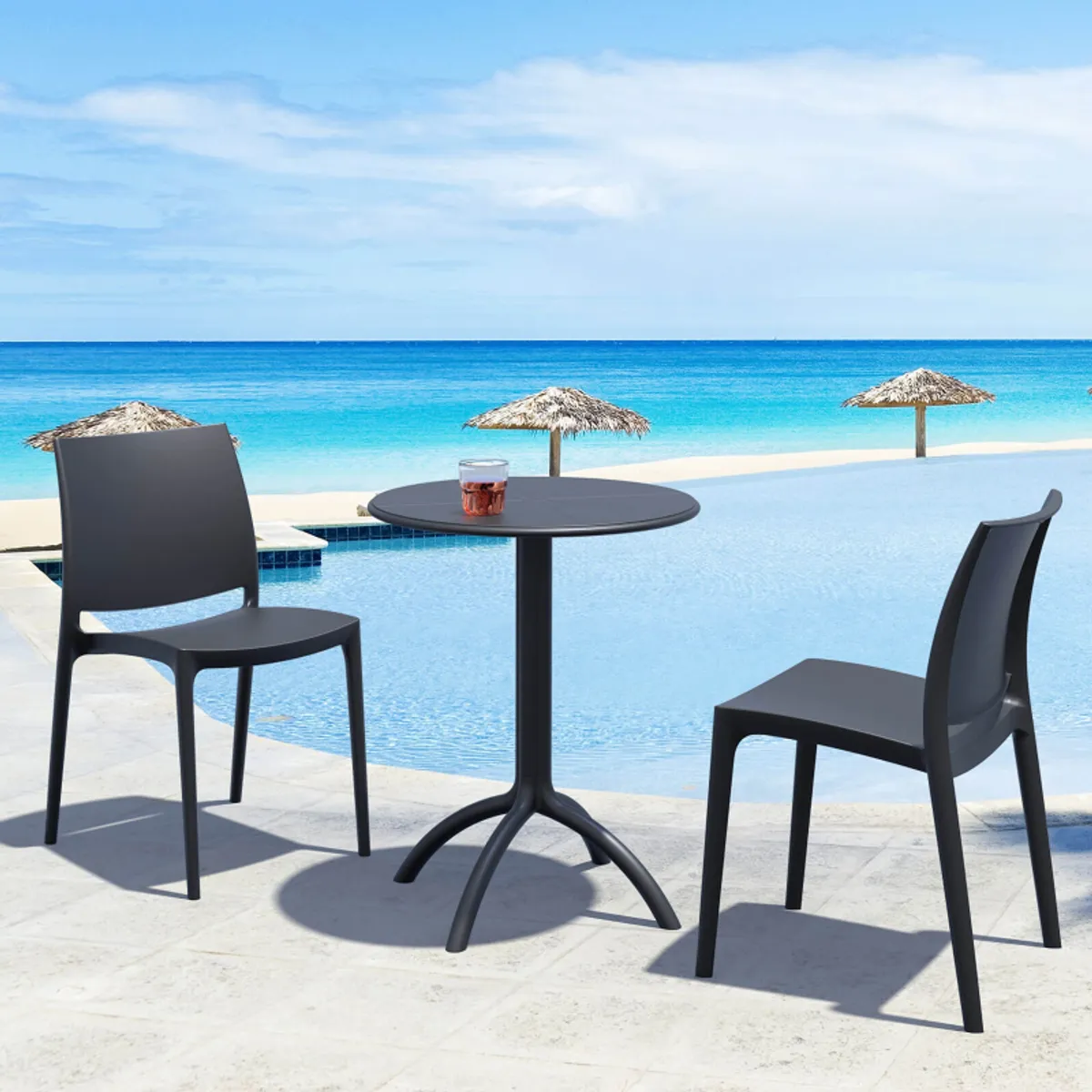 Maya - Chaise de jardin en polypropylène — vue 5