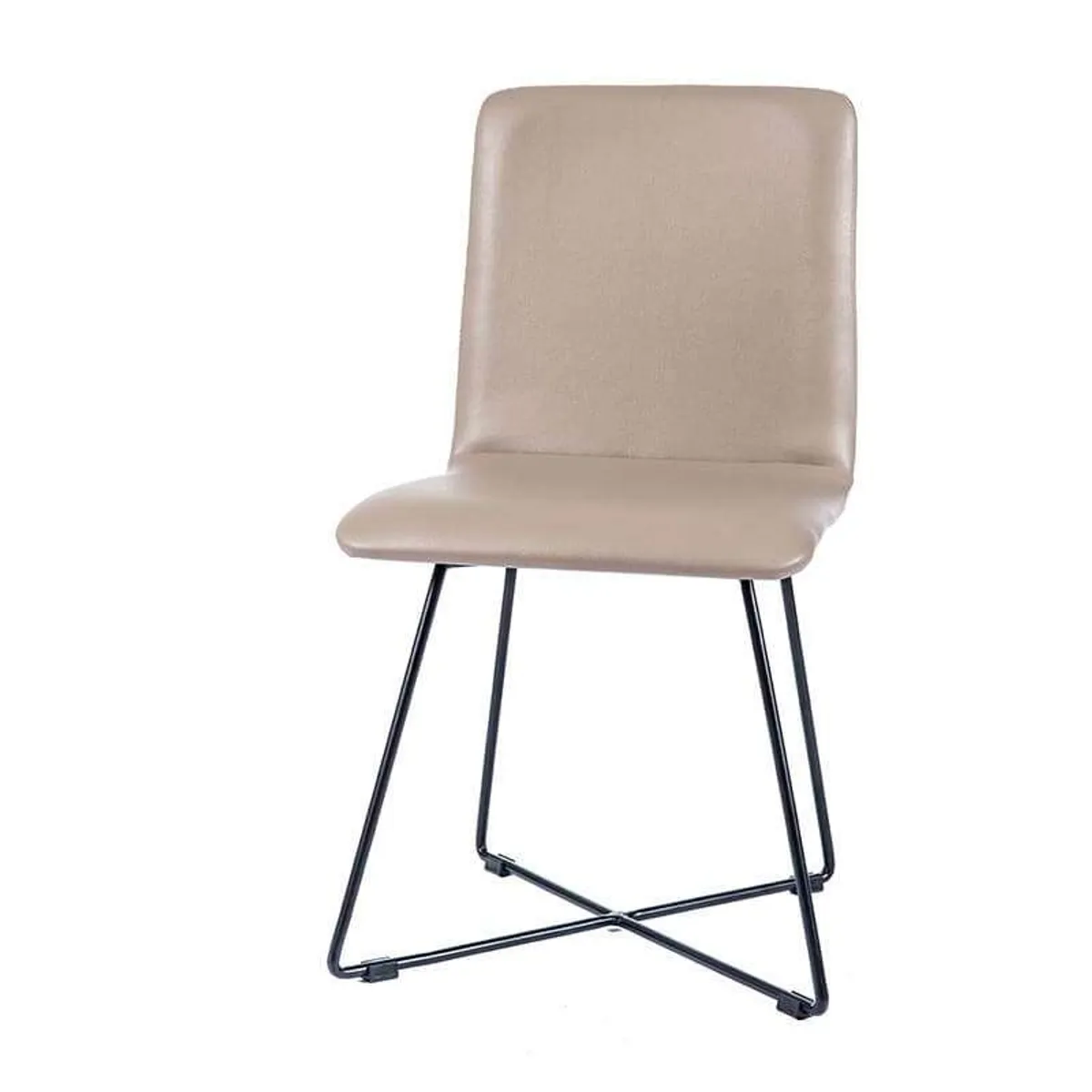 Plaza - Chaise design avec pieds filaires en métal — vue 5