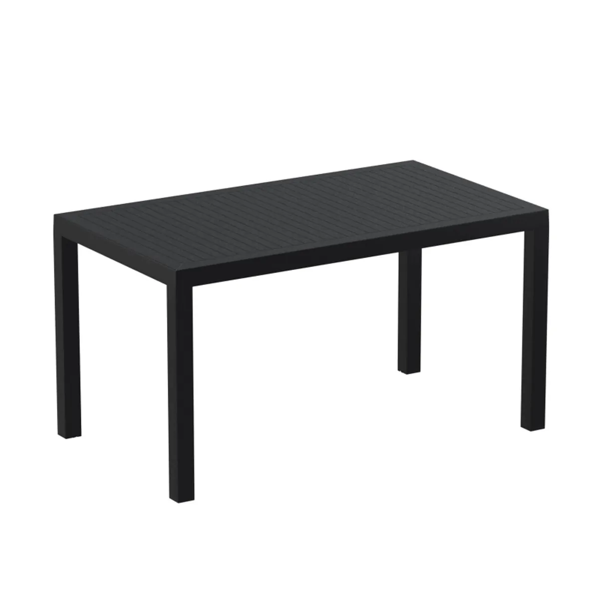 Ares - Table de terrasse rectangulaire en résine — vue 3