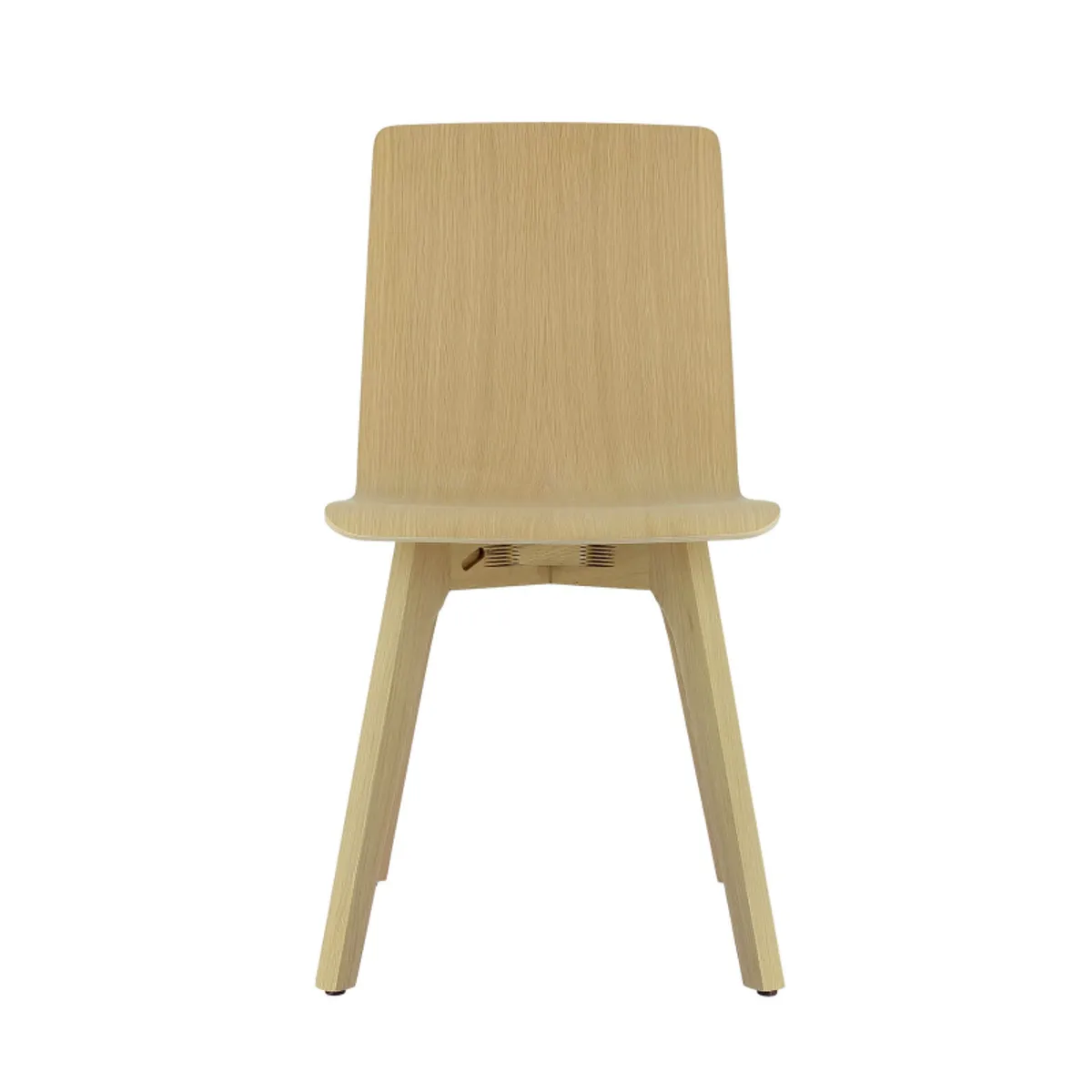 Plaza - Chaise moderne en bois — vue 5