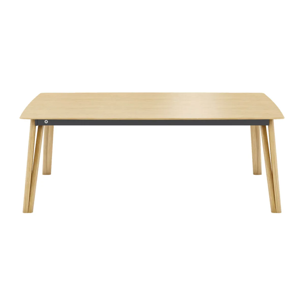 Rennes Mobitec® - Table moderne en bois massif pieds épingle — vue 4