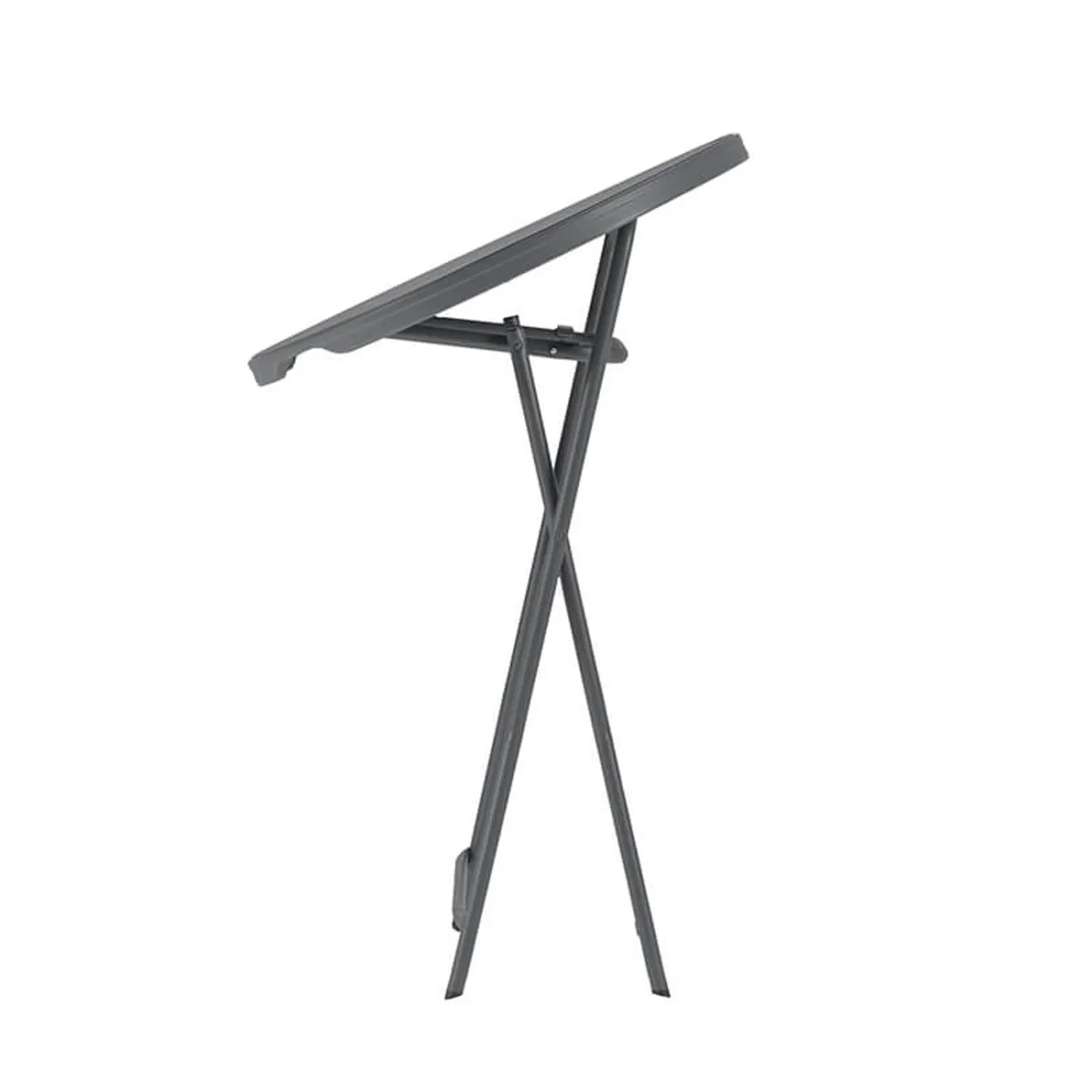 Cocktail - Table pliante mange debout hauteur 110 cm gris foncé — vue 3