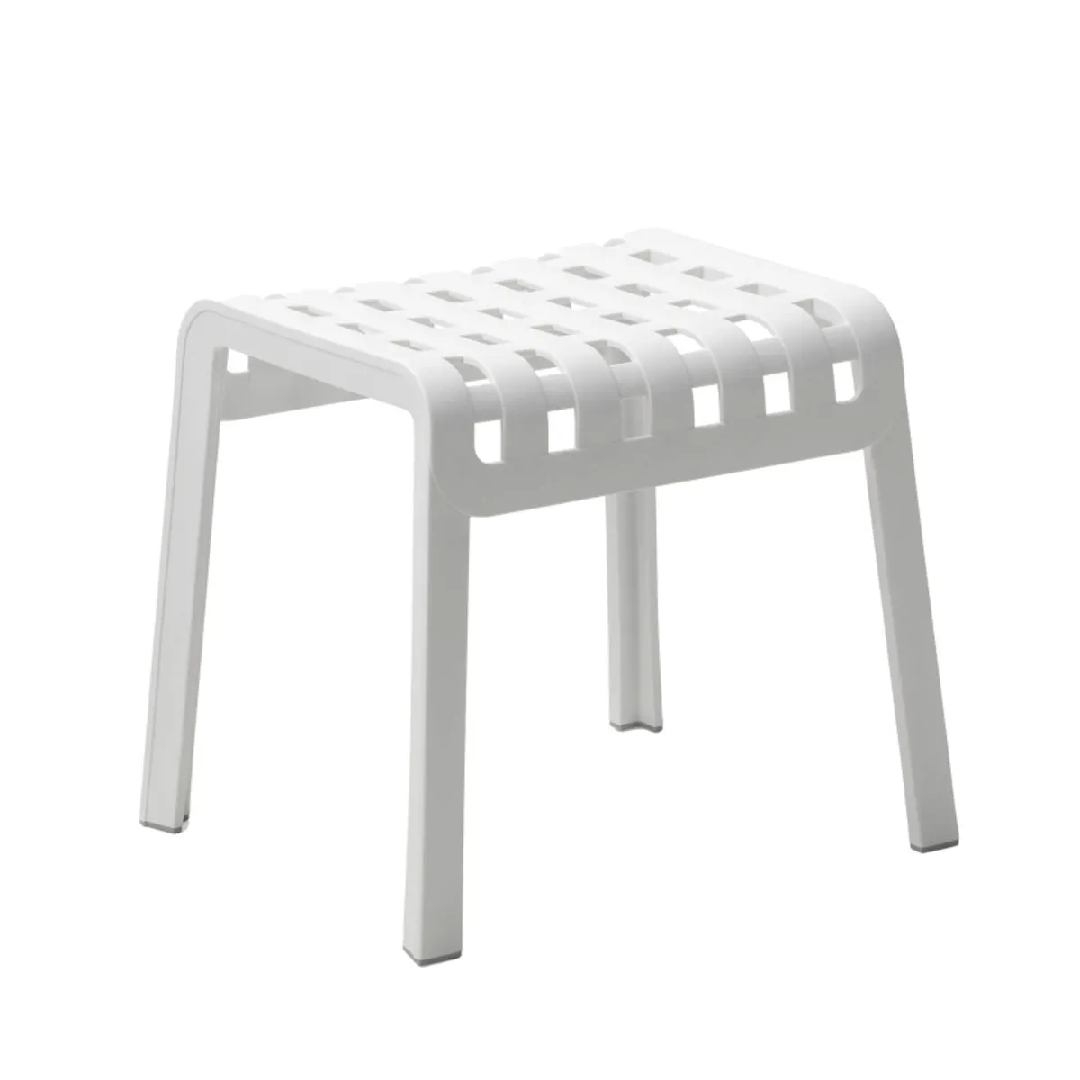 Poggio - Tabouret bas design extérieur empilable en polypropylène — vue 5