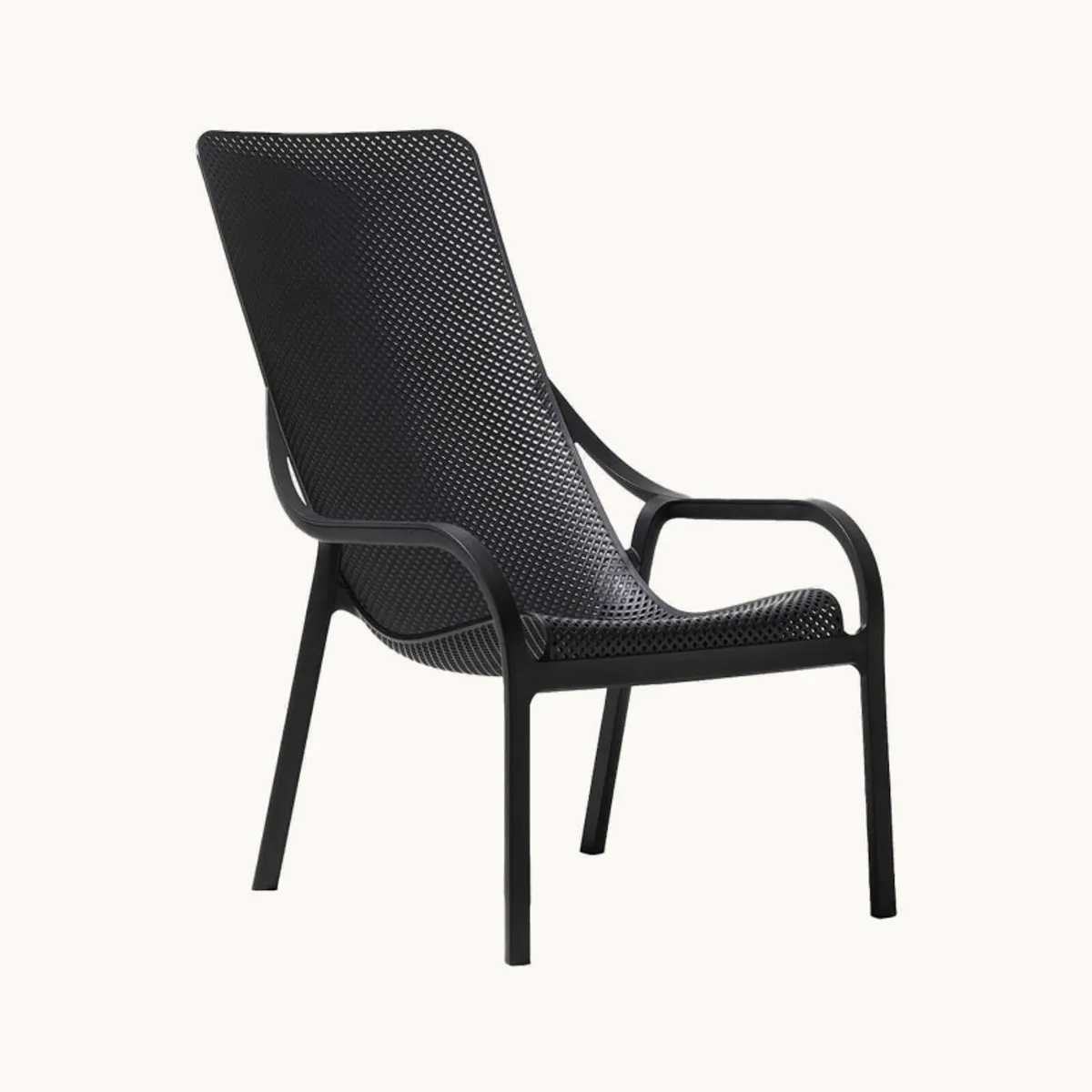 Net Lounge - Fauteuil lounge design en polypropylène recyclable