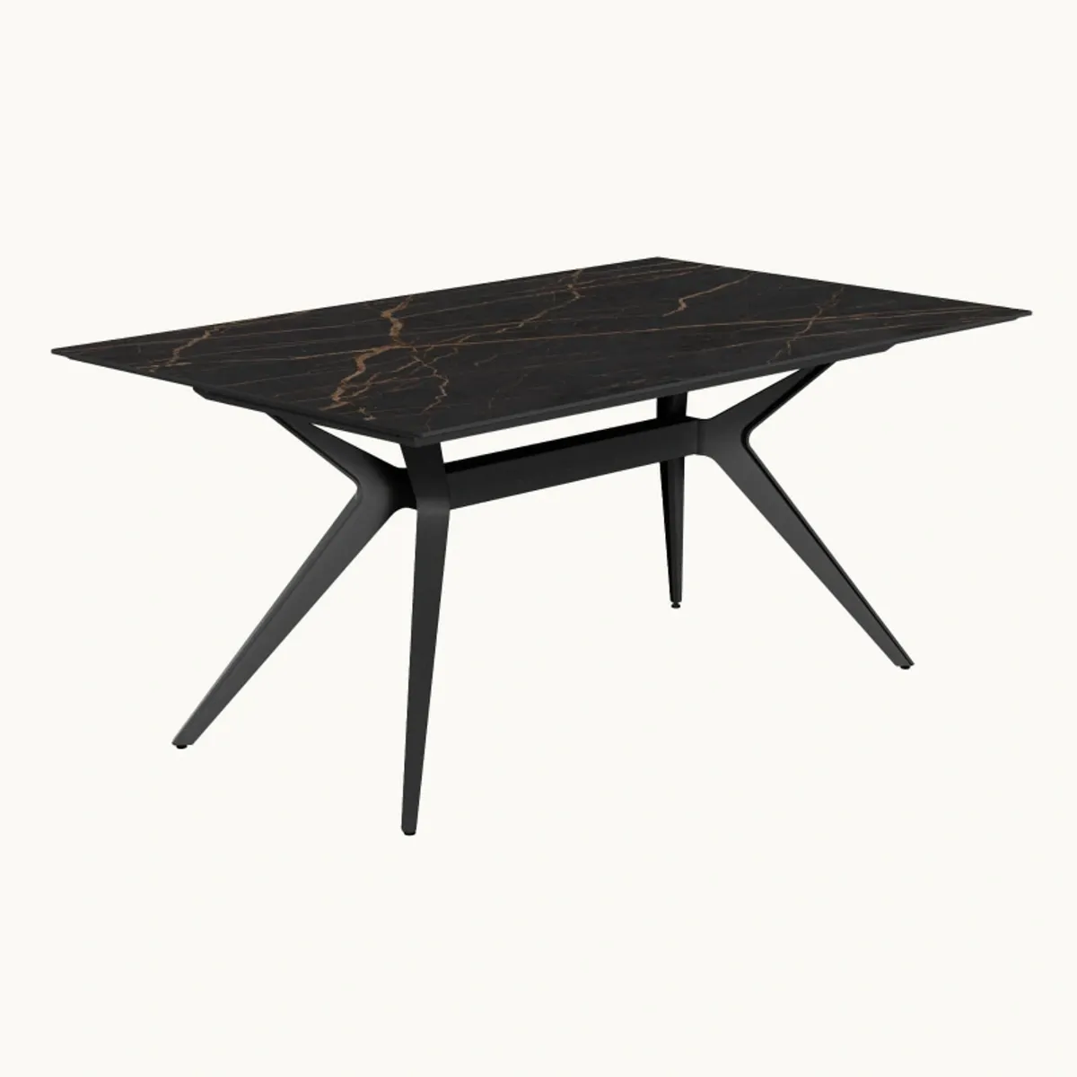 Eiffel - Table à manger moderne en Dekton