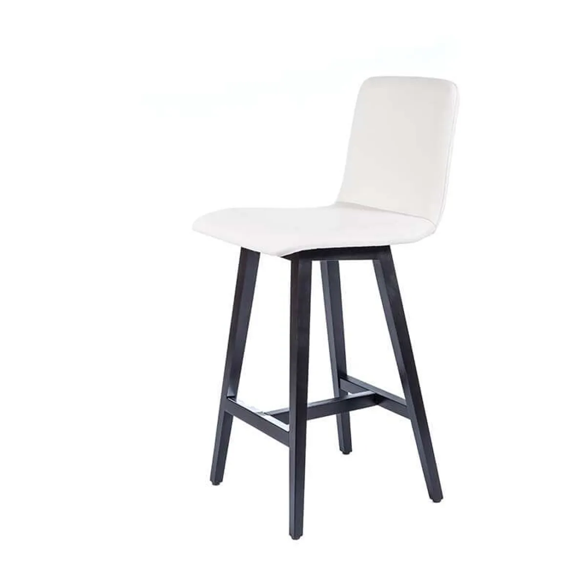 BarPlaza diamant - Tabouret snack style scandinave avec pieds en bois — vue 3