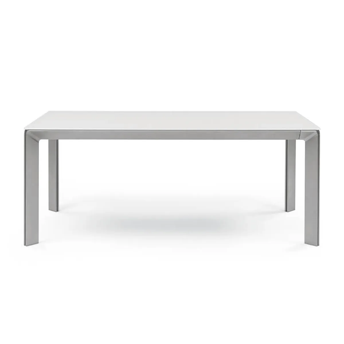 Class - Console en verre et pieds aluminium fabriquée en Italie — vue 4
