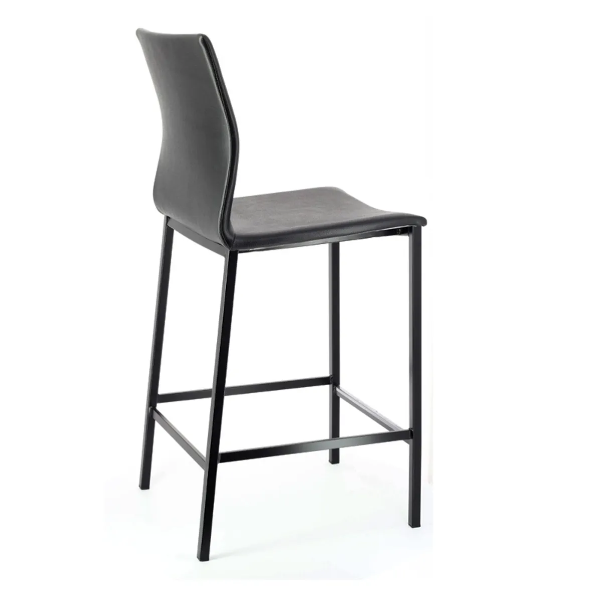 Sierra - Tabouret snack en métal et simili — vue 5