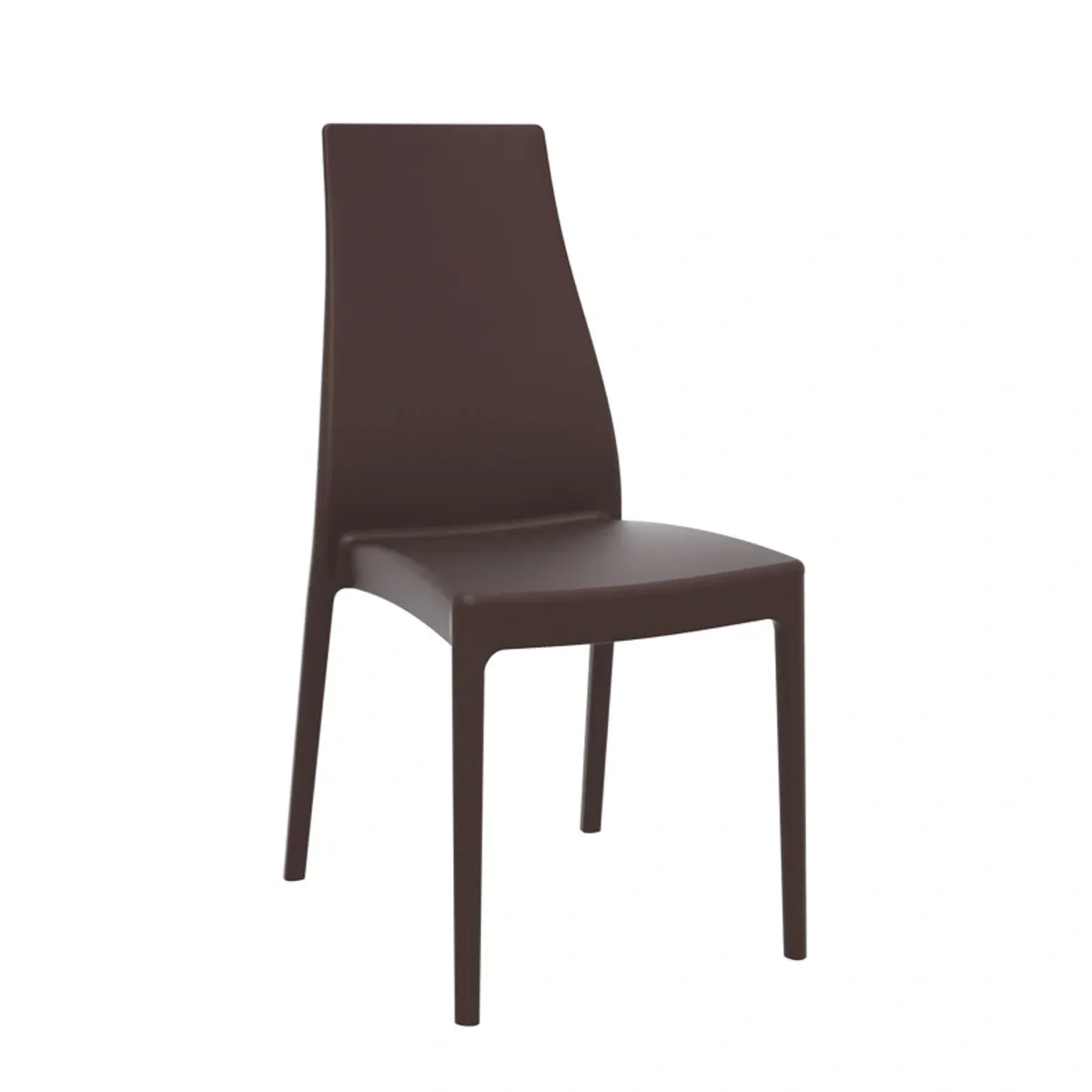 Miranda - Chaise empilable en polypropylène