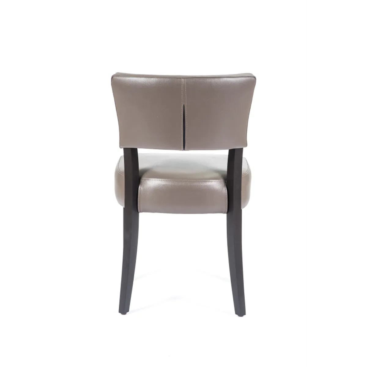 Steffi 2 - Chaise de salle à manger en synthétique et bois — vue 3