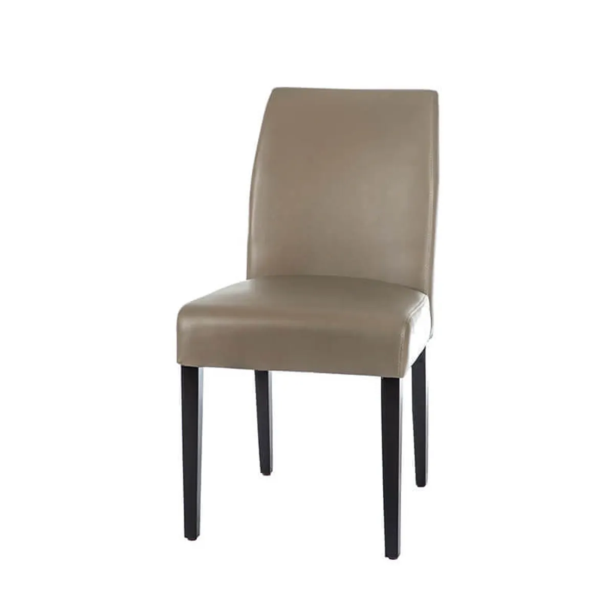 Fritz - Chaise contemporaine rembourrée avec pieds en bois — vue 3