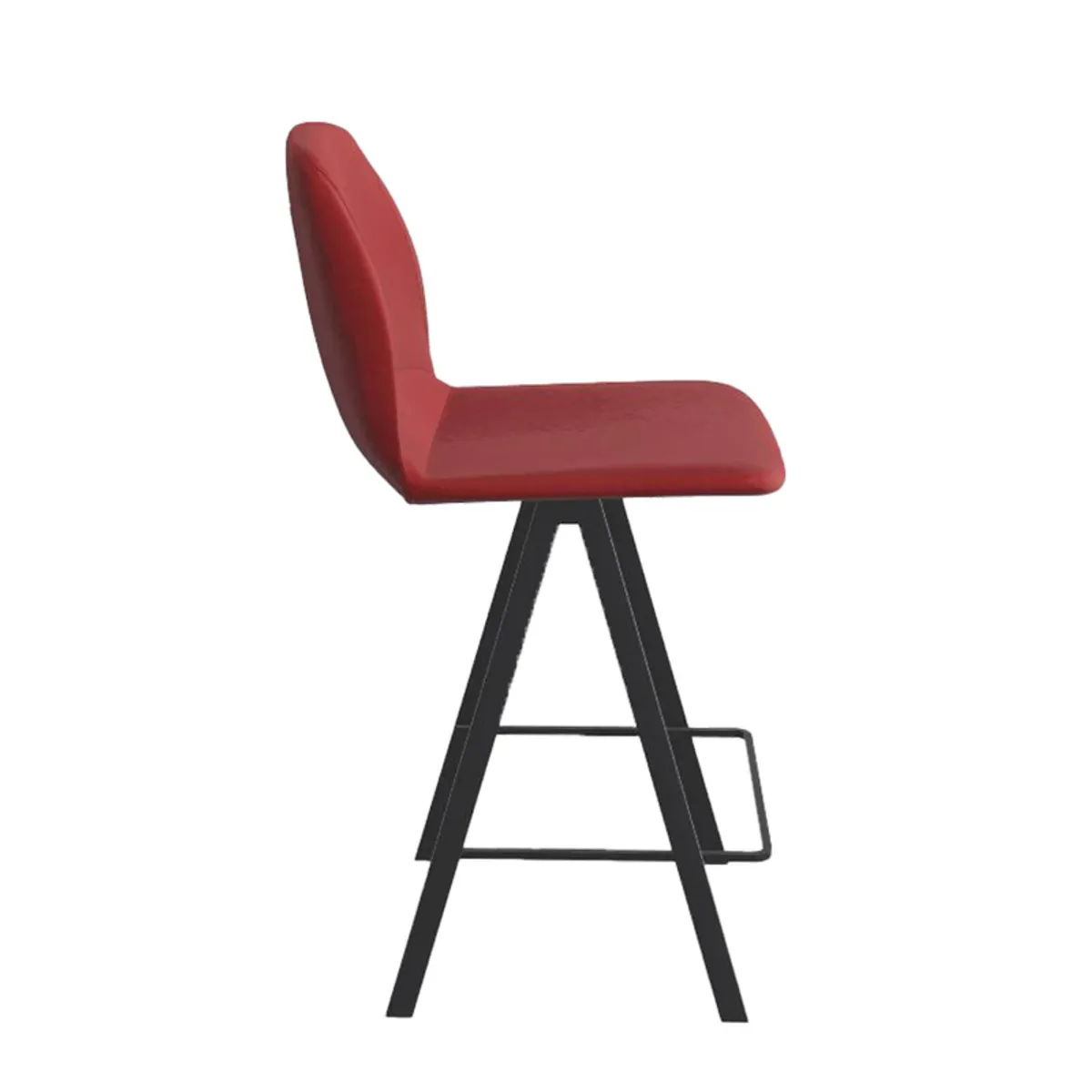 Ona - Tabouret snack en tissu style moderne — vue 4
