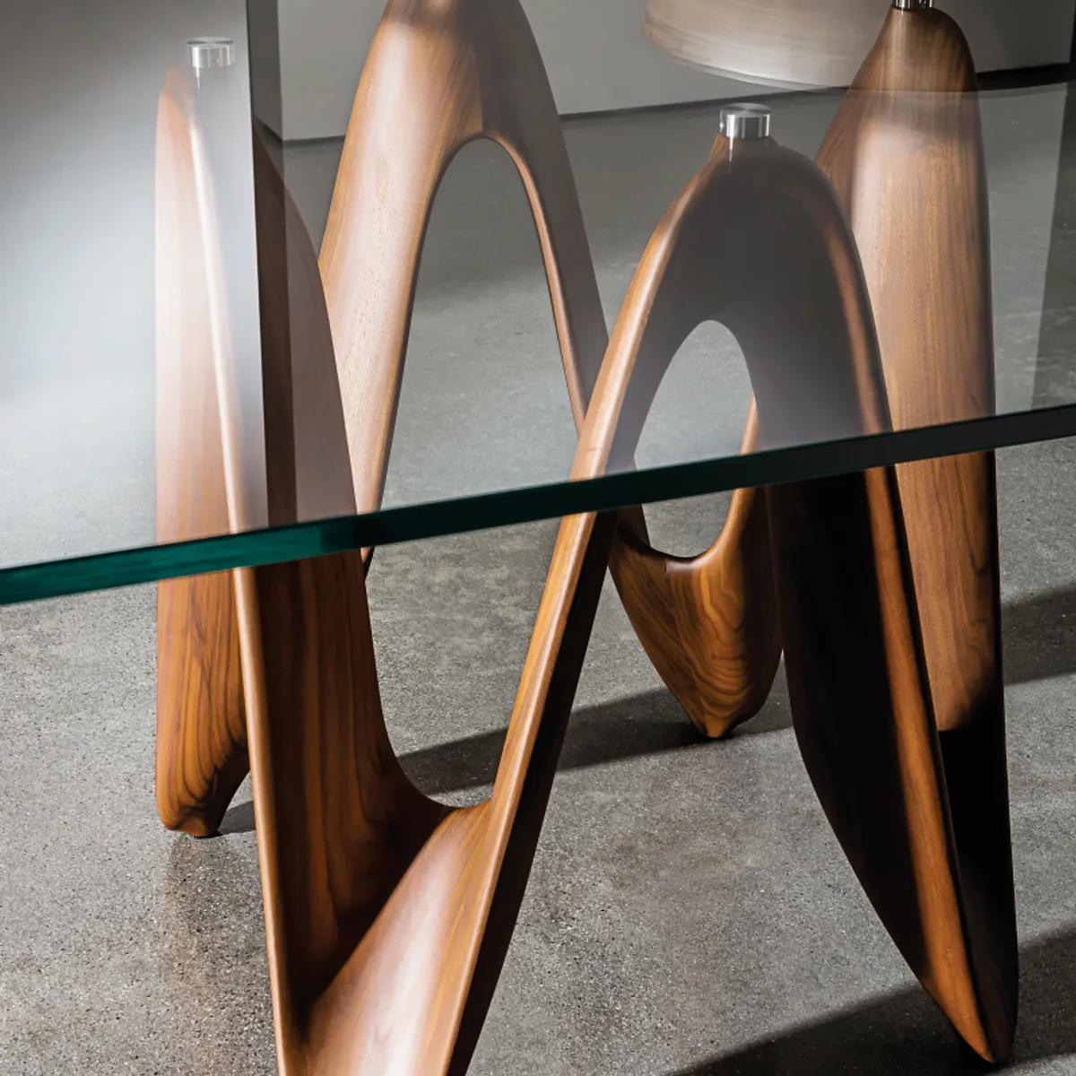 Lambda Sovet® - Table de salle à manger design en verre cm — vue 5