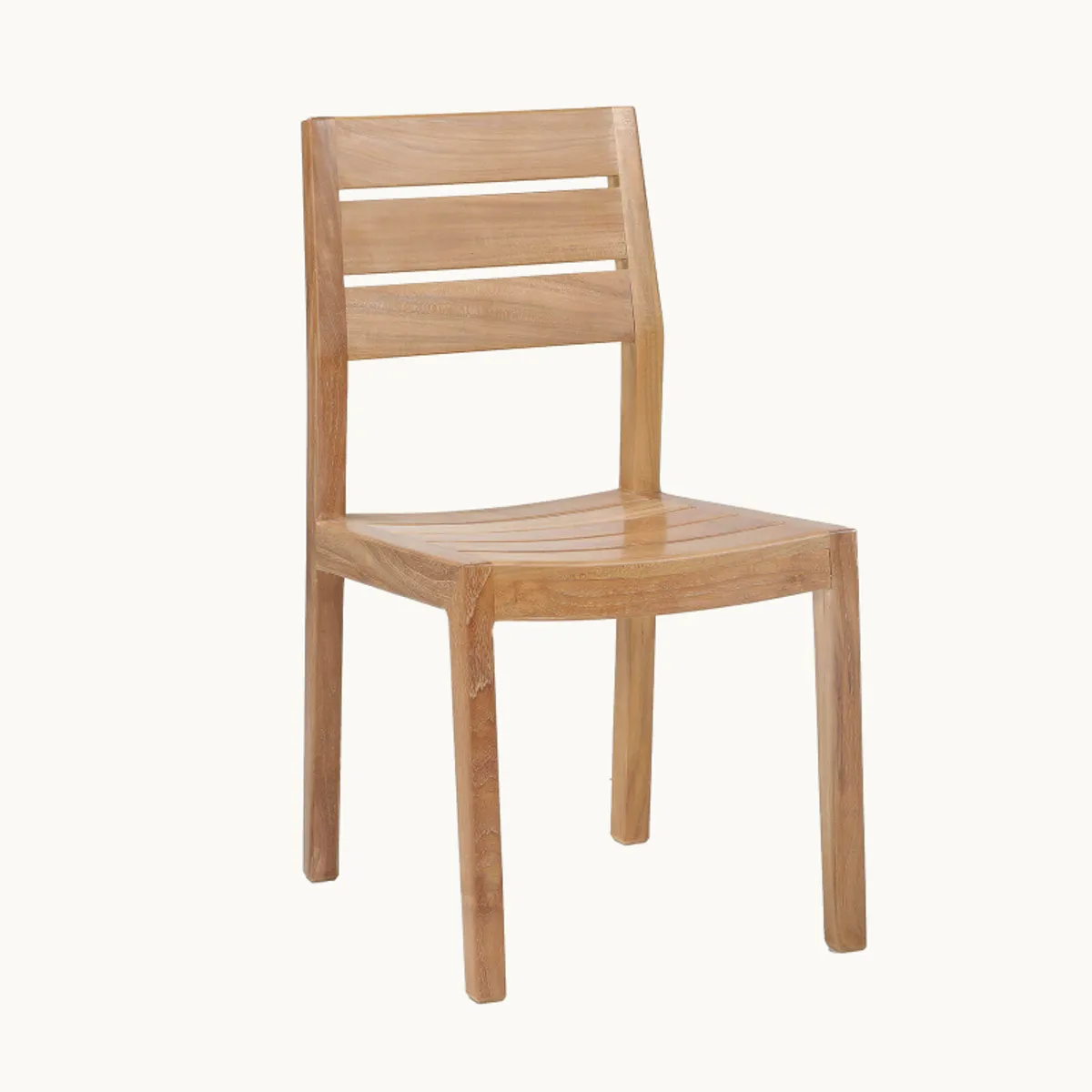 ODA - Chaise de jardin en teck massif