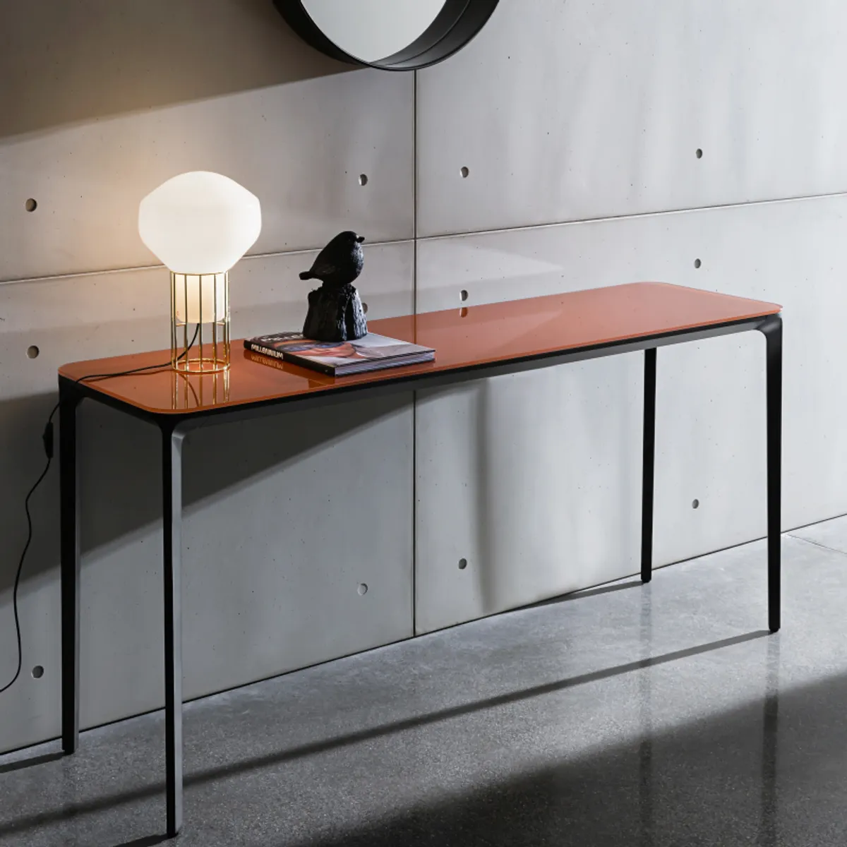 Slim Sovet® - Console design en verre faible profondeur — vue 4